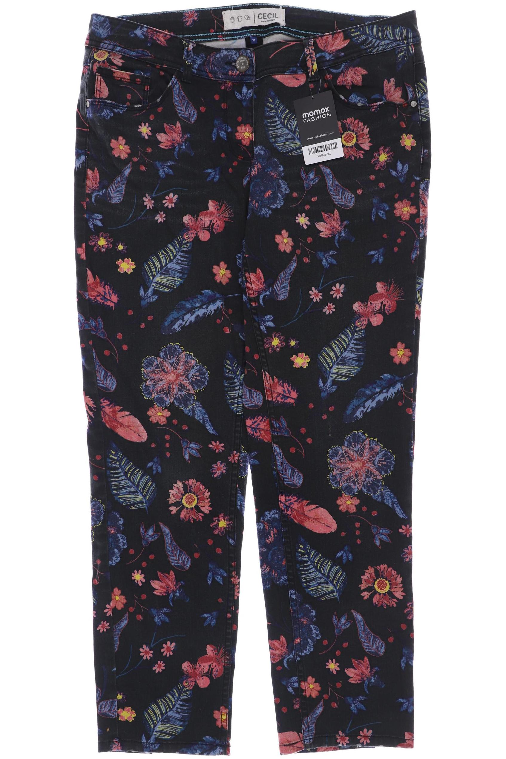 

CECIL Damen Jeans, marineblau