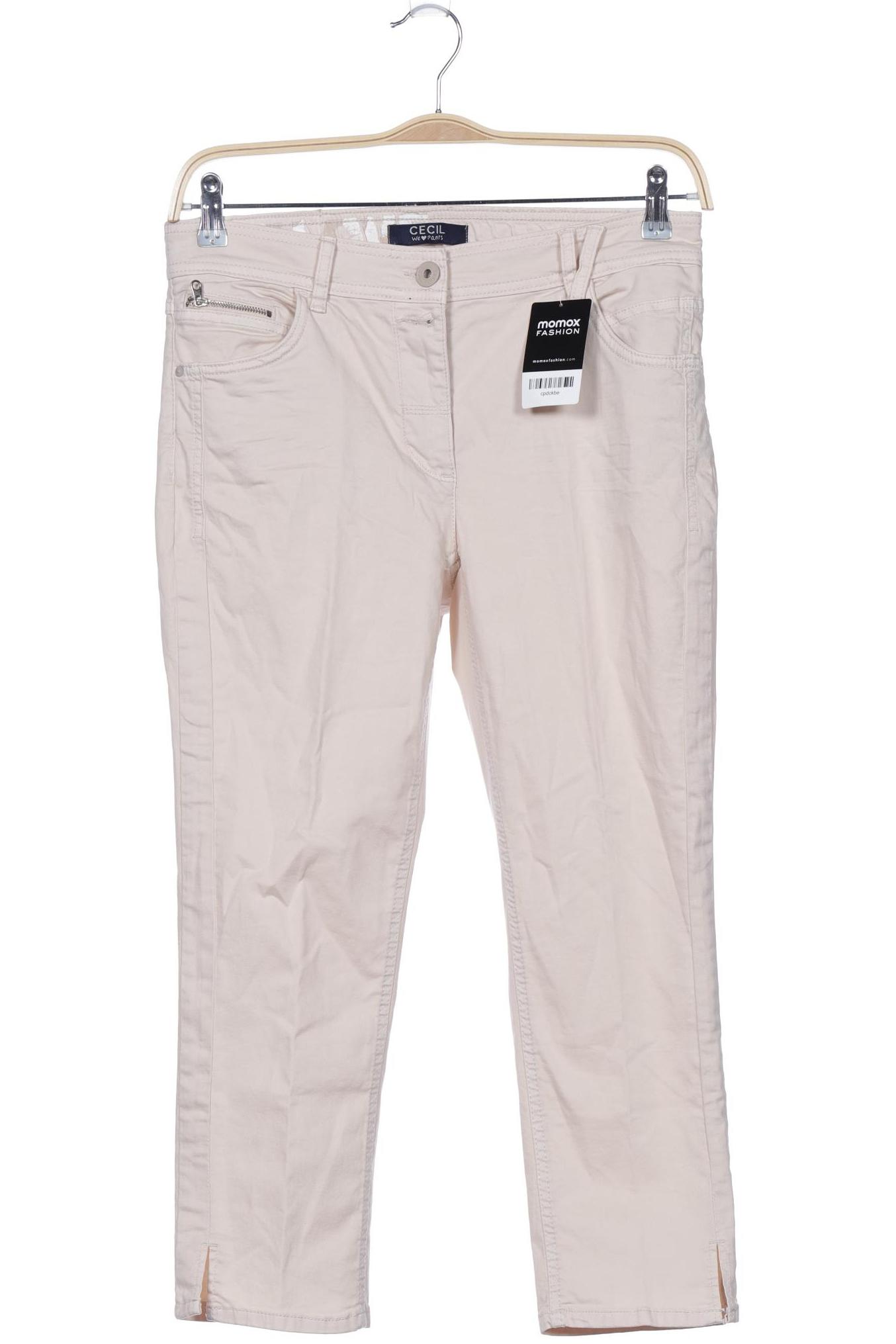 

Cecil Damen Jeans, cremeweiß, Gr. 29