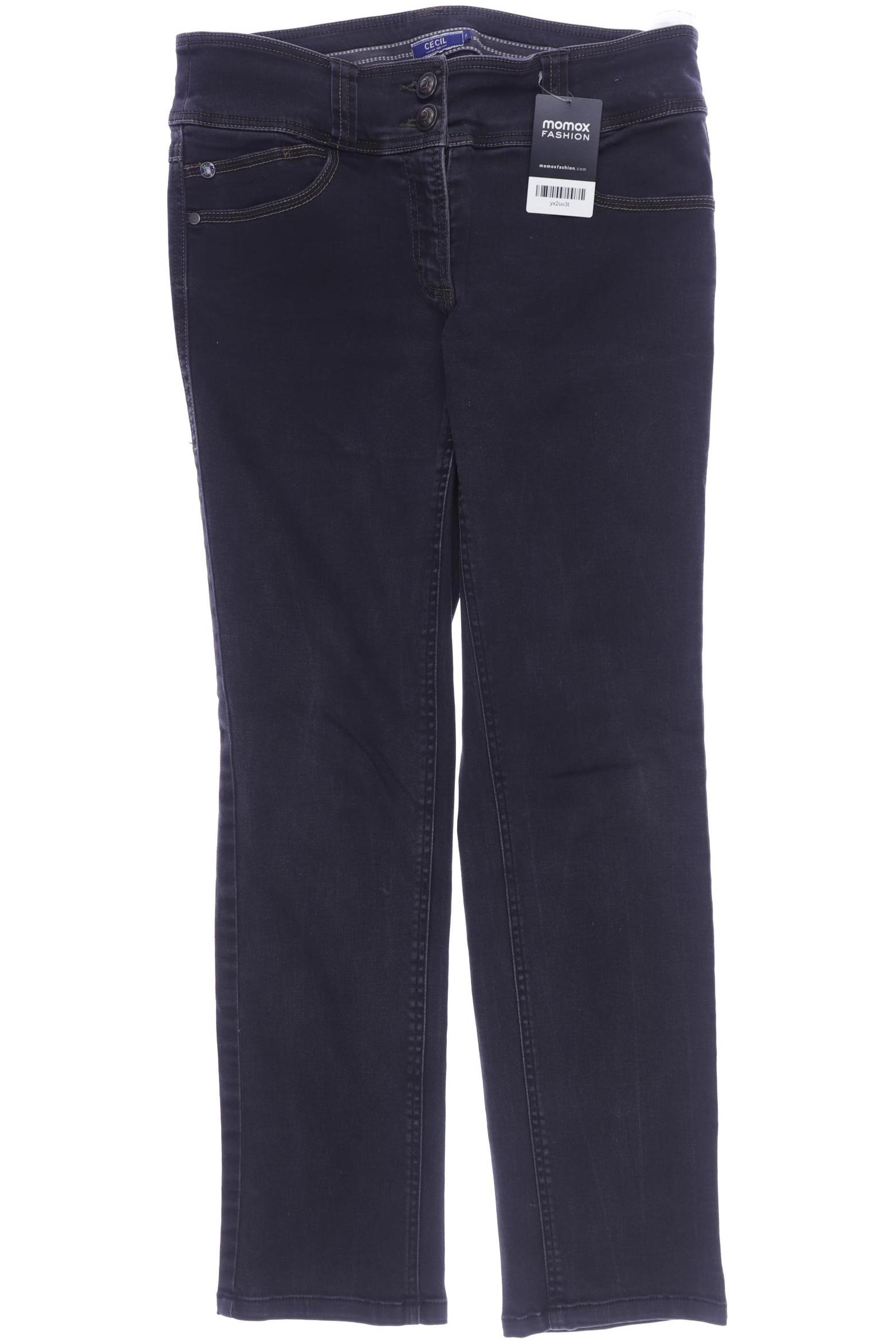 

CECIL Damen Jeans, grau
