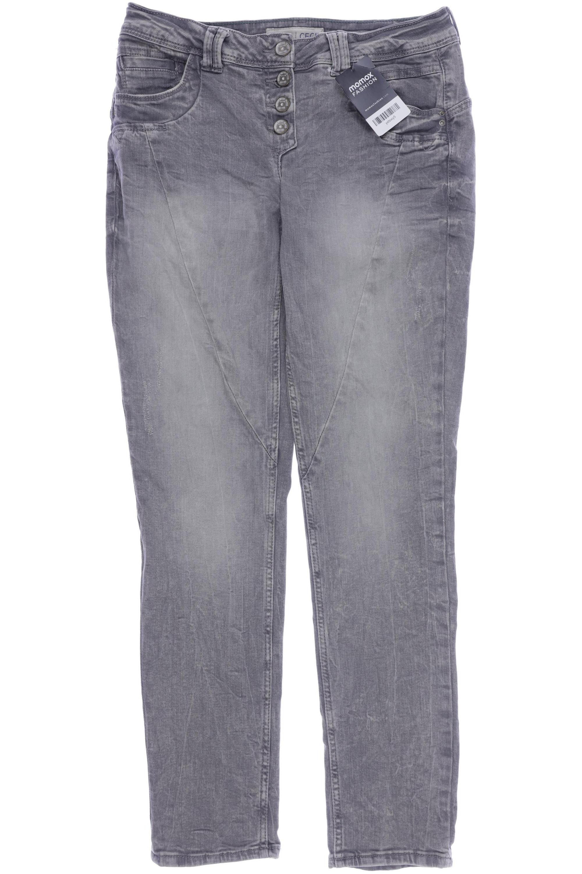 

Cecil Damen Jeans, grau, Gr. 29