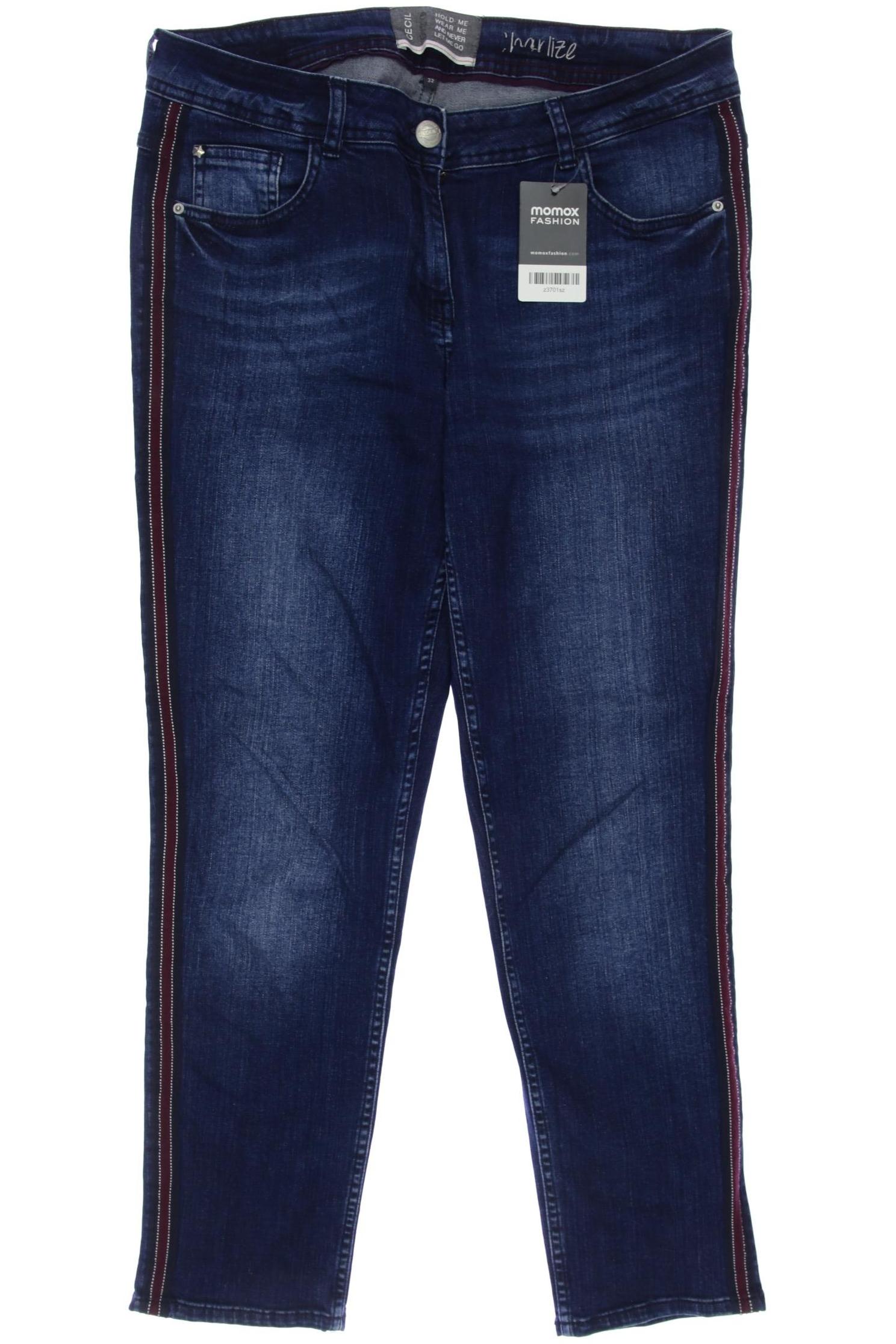 

Cecil Damen Jeans, marineblau, Gr. 32