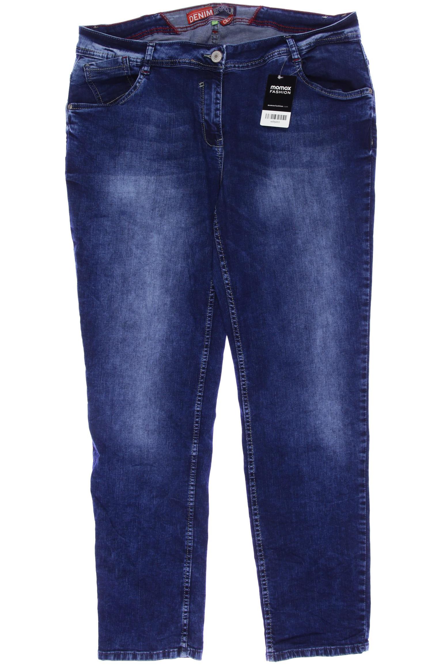 

CECIL Damen Jeans, marineblau