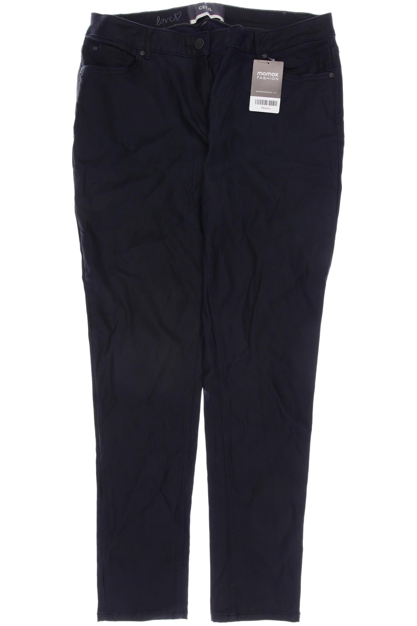 

CECIL Damen Jeans, marineblau