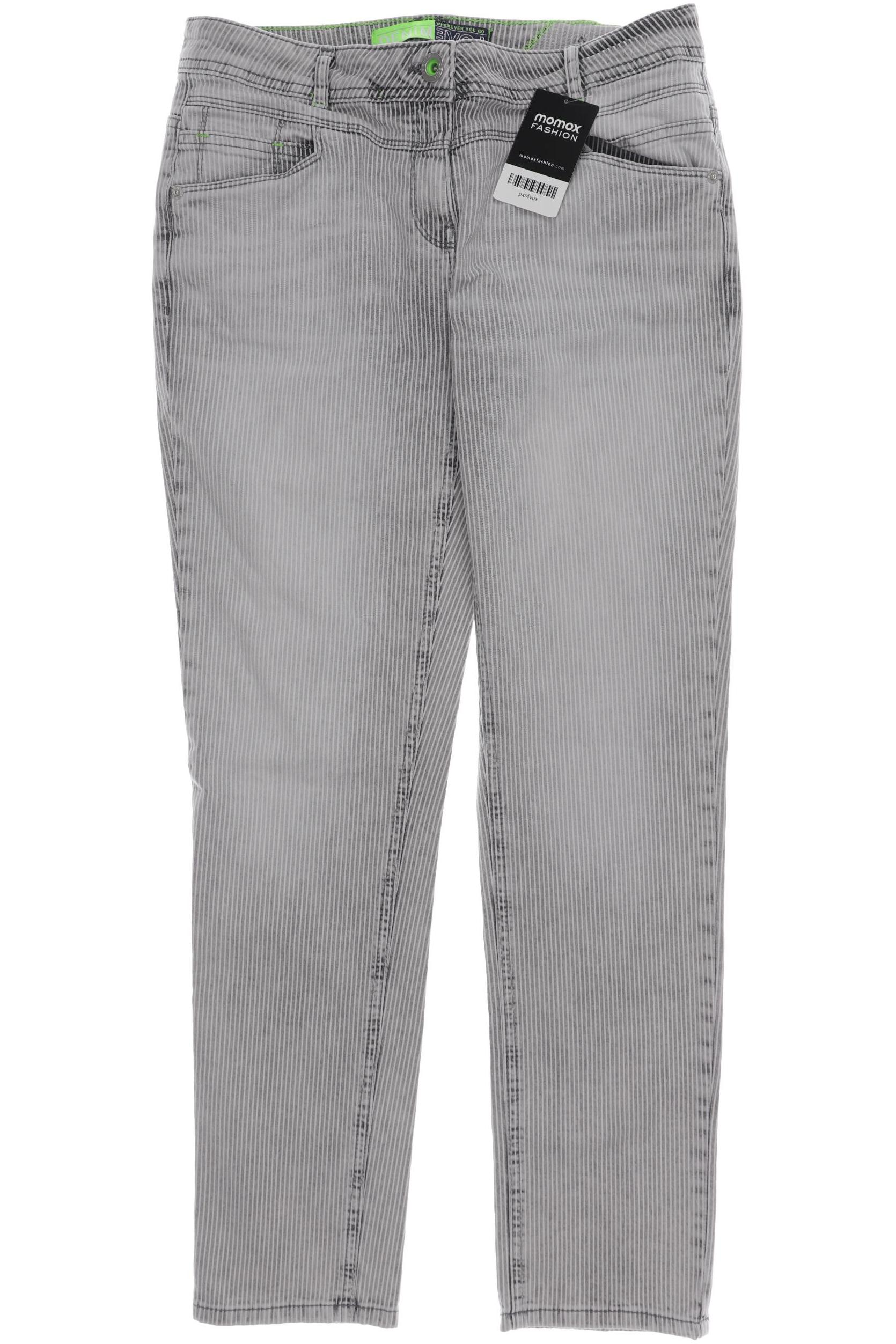 

CECIL Damen Jeans, grau