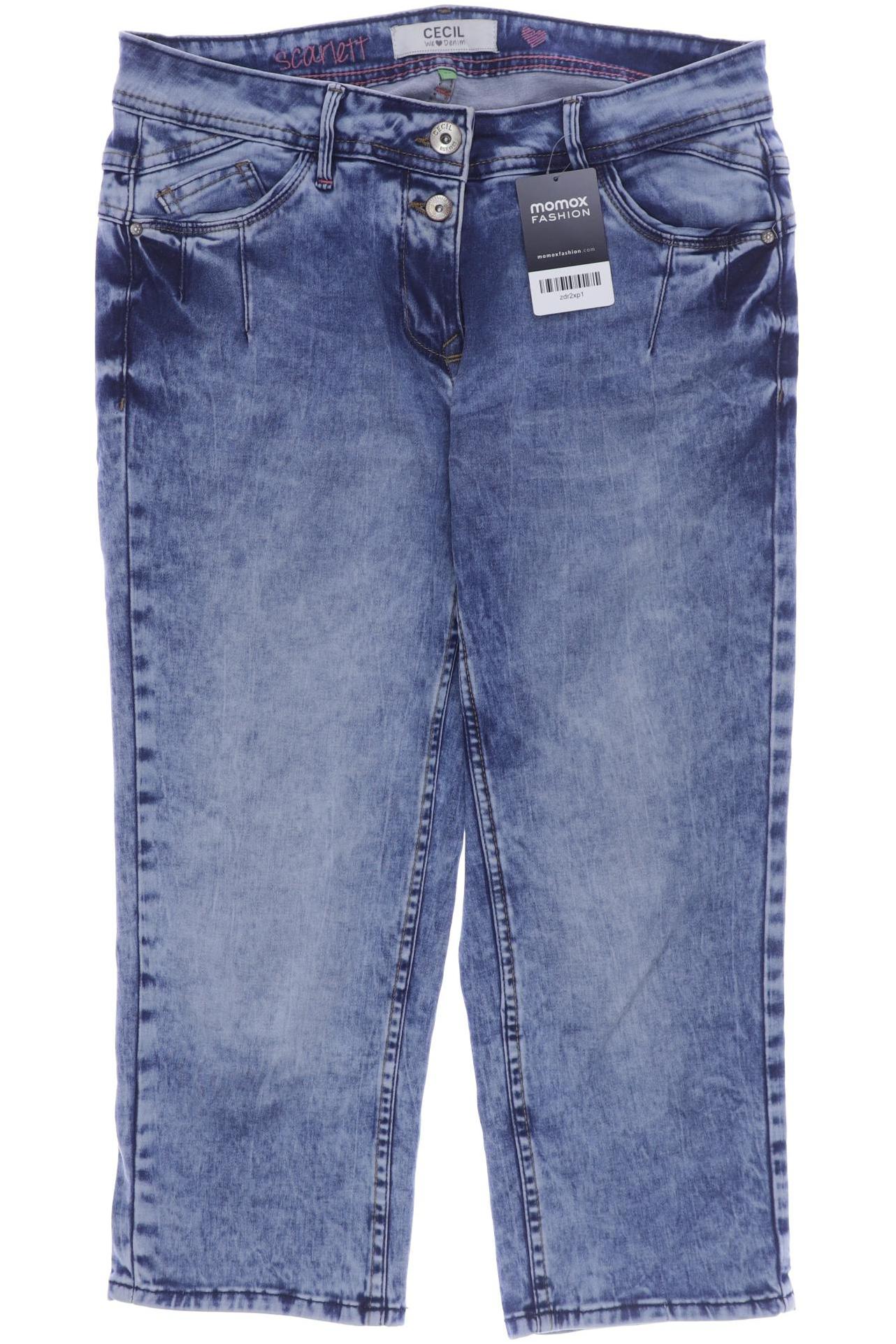 

CECIL Damen Jeans, blau