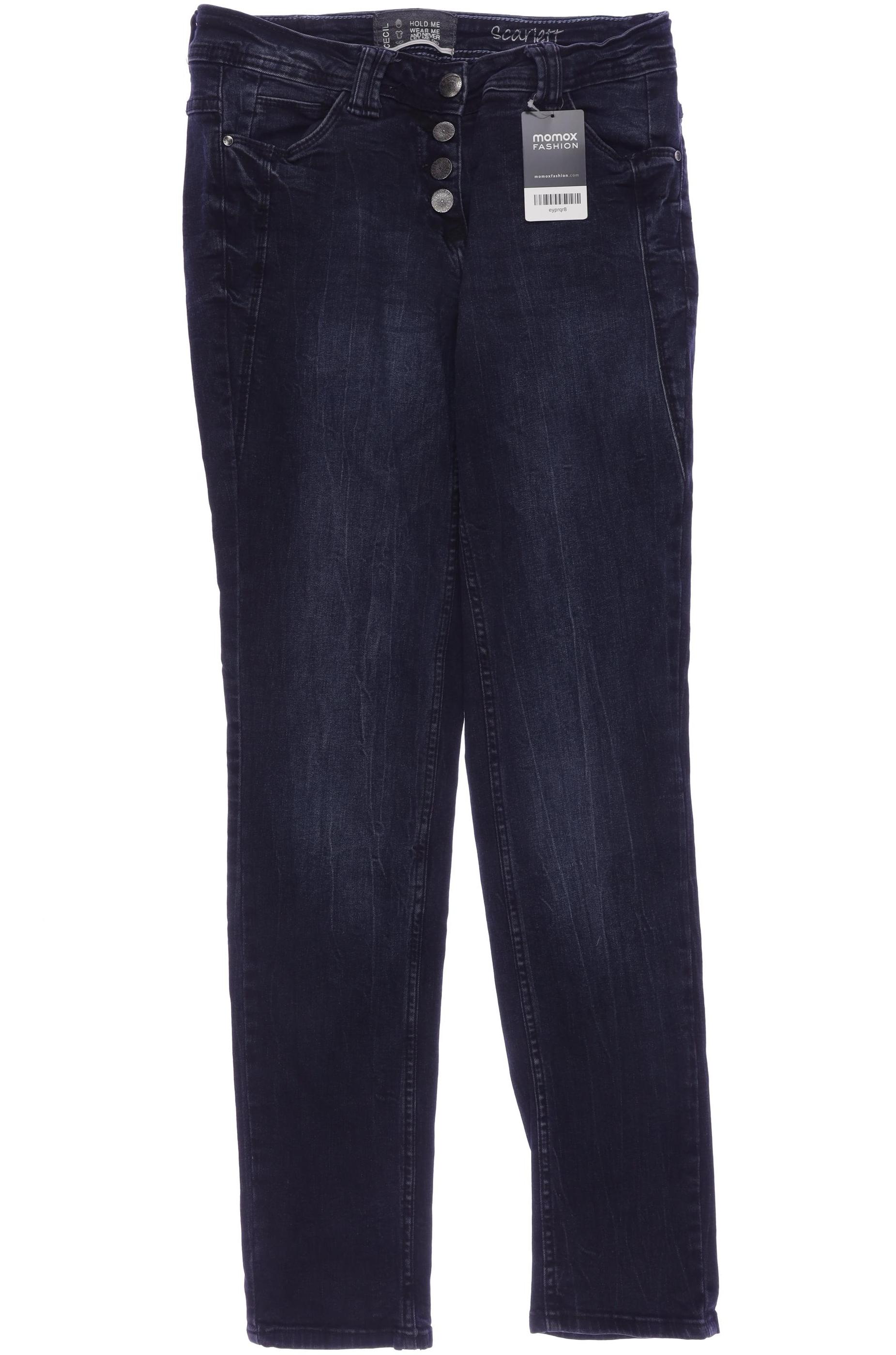 

Cecil Damen Jeans, marineblau, Gr. 27