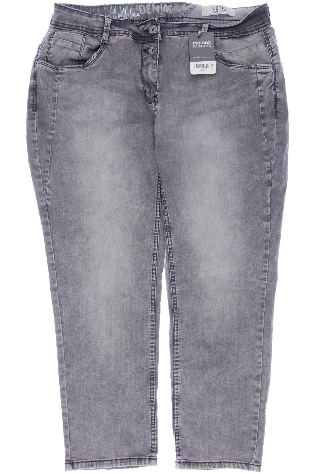 

CECIL Damen Jeans, grau