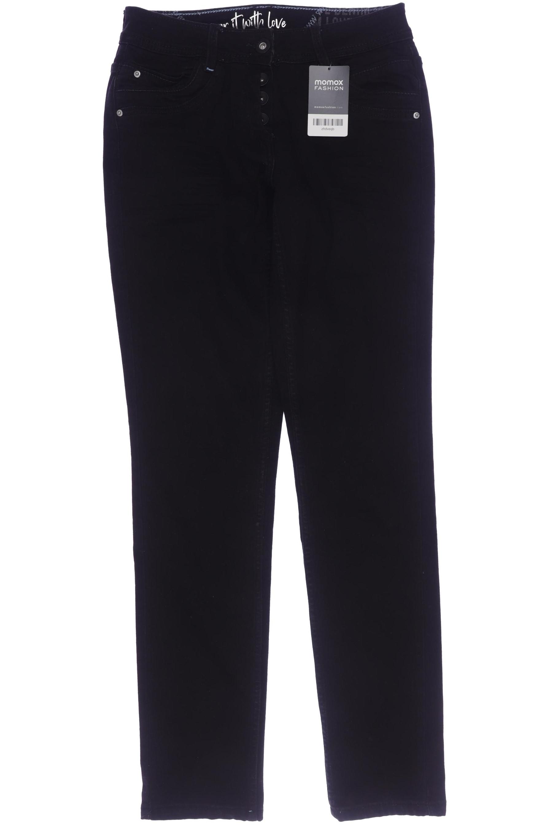 Thumbnail - Cecil Damen Jeans, schwarz, Gr. 25