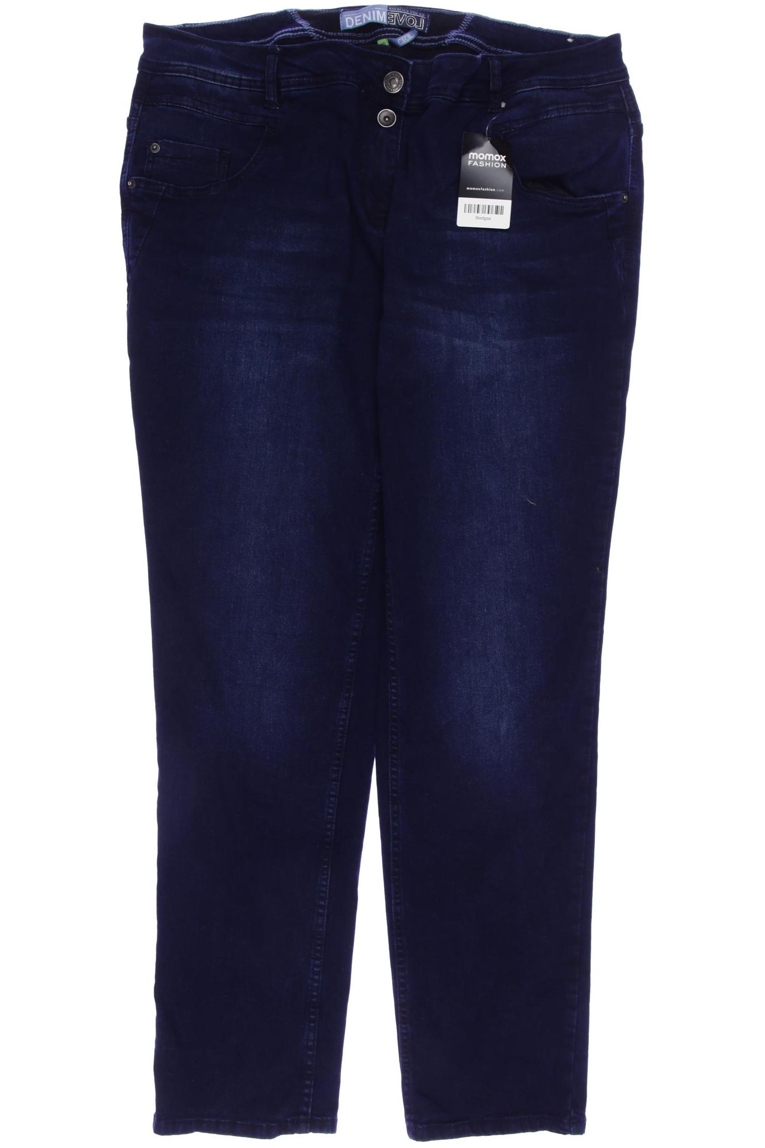 

CECIL Damen Jeans, marineblau