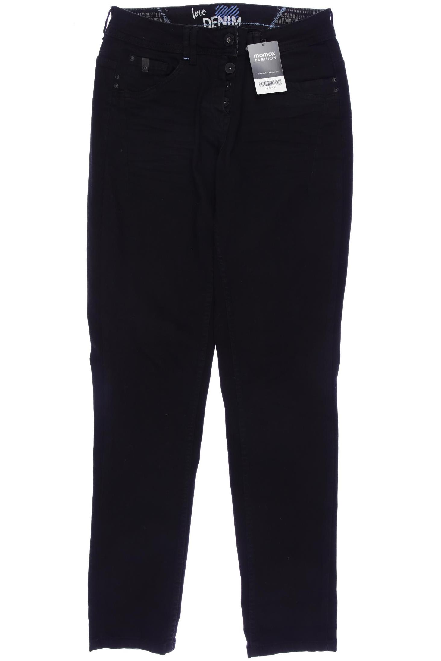 

Cecil Damen Jeans, schwarz, Gr. 28