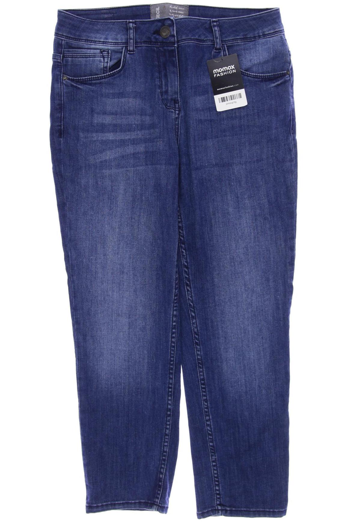 

CECIL Damen Jeans, blau