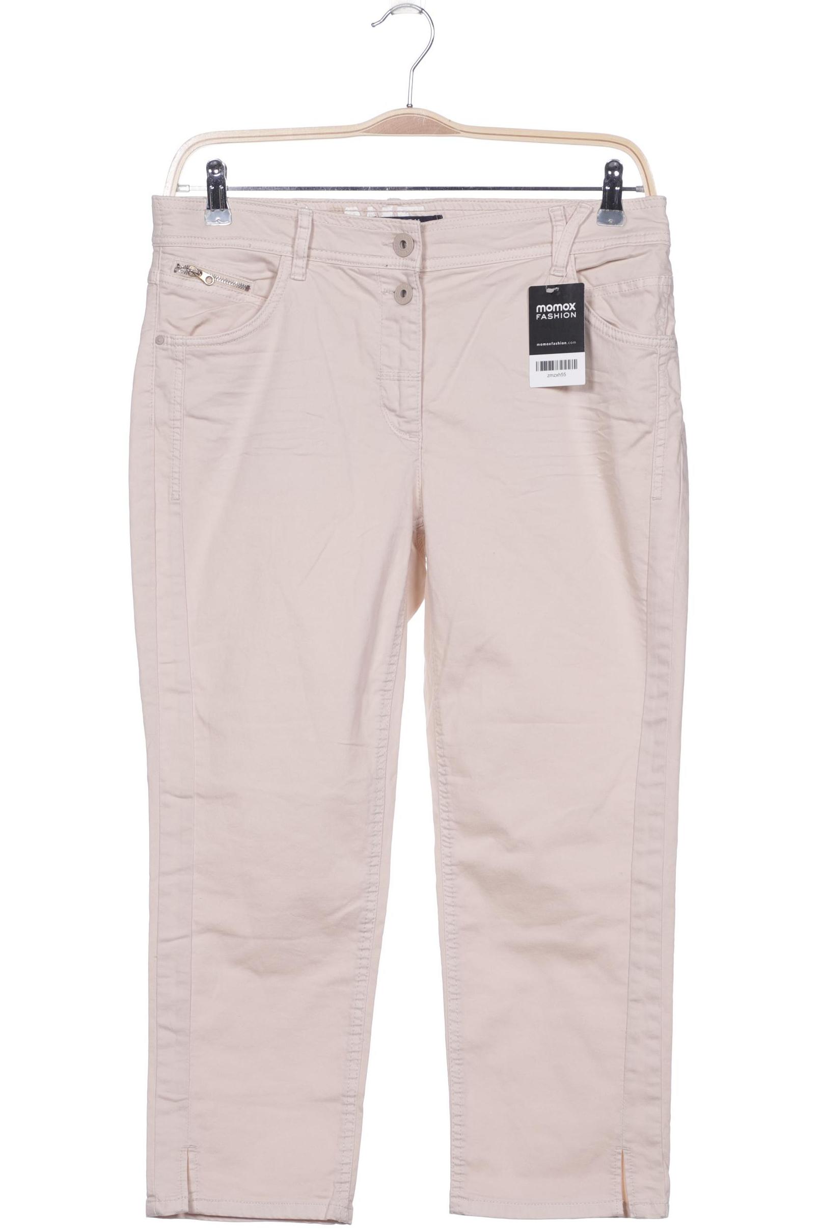 

CECIL Damen Jeans, cremeweiß