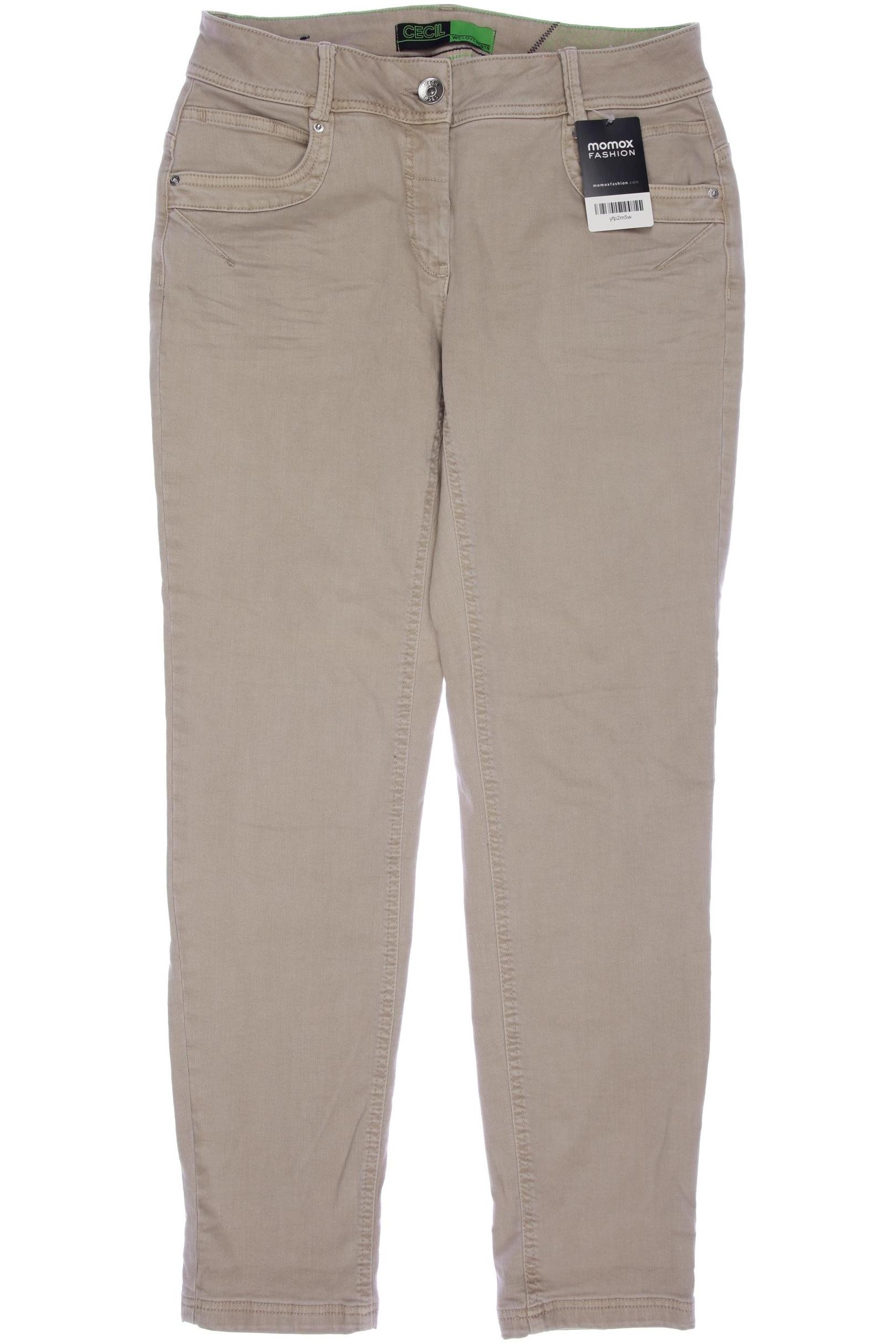 

Cecil Damen Jeans, beige, Gr. 27