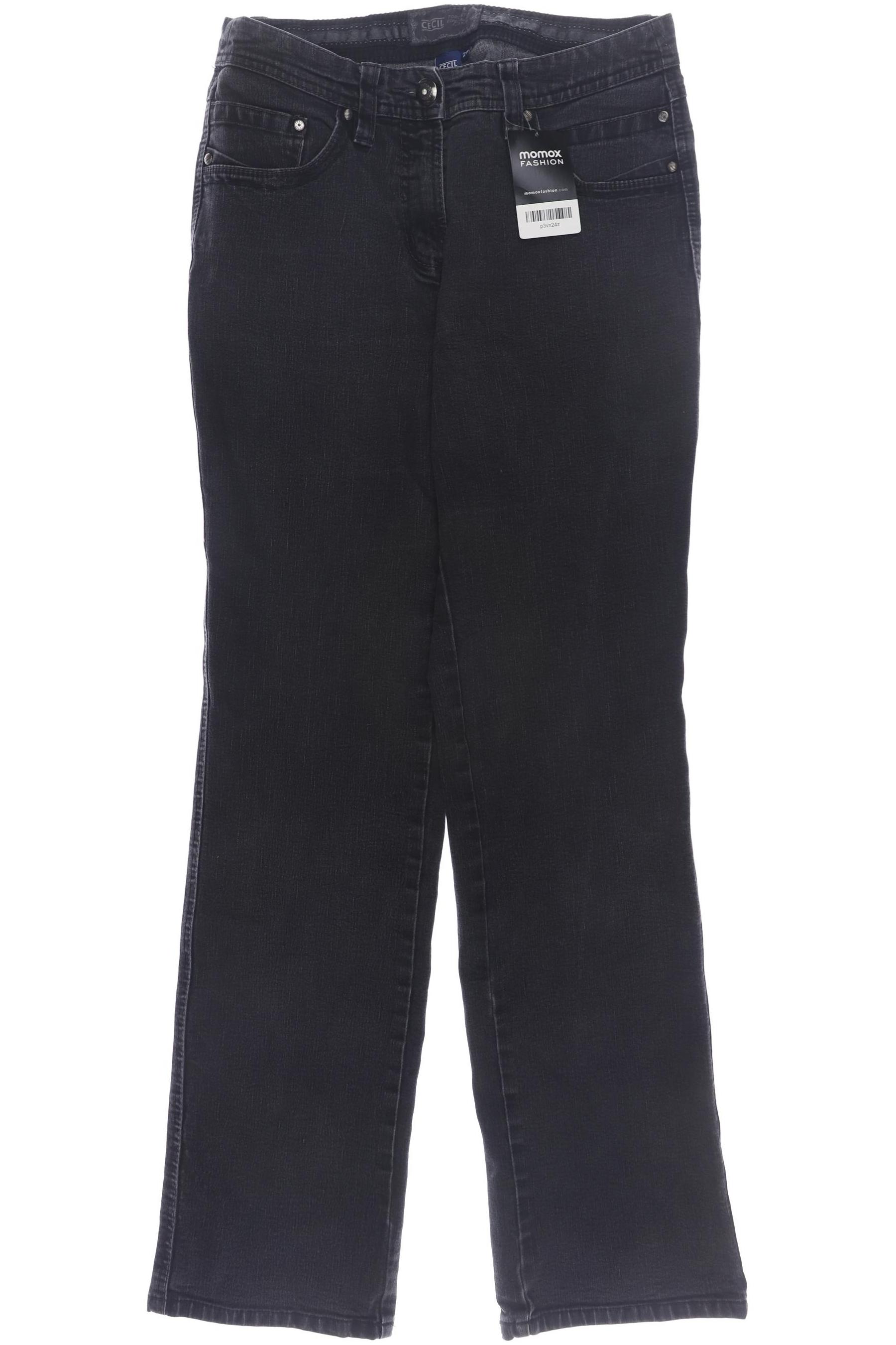 

CECIL Damen Jeans, grau