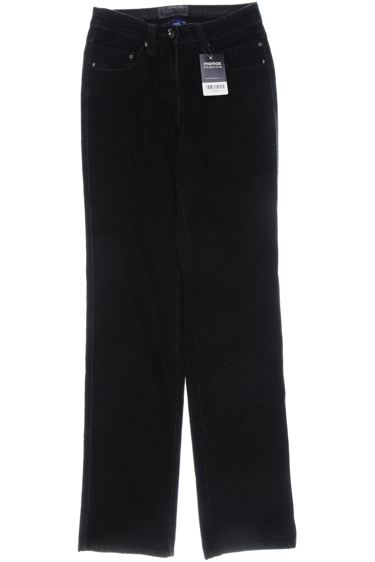 

Cecil Damen Jeans, schwarz, Gr. 26