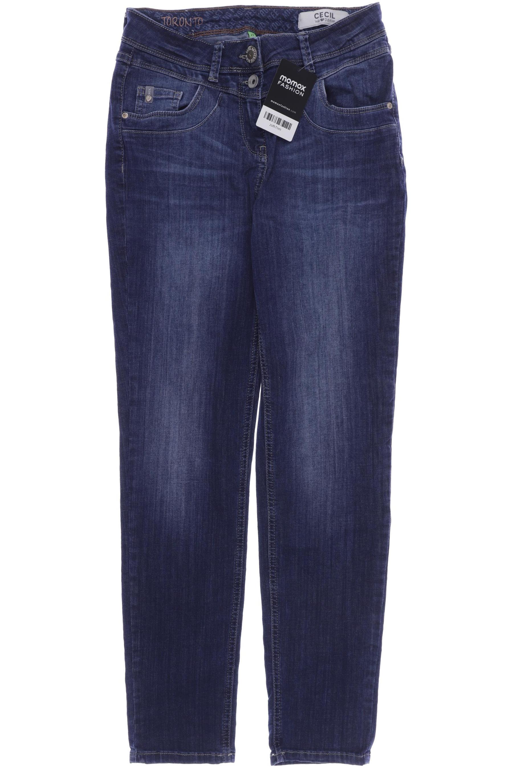 

CECIL Damen Jeans, marineblau
