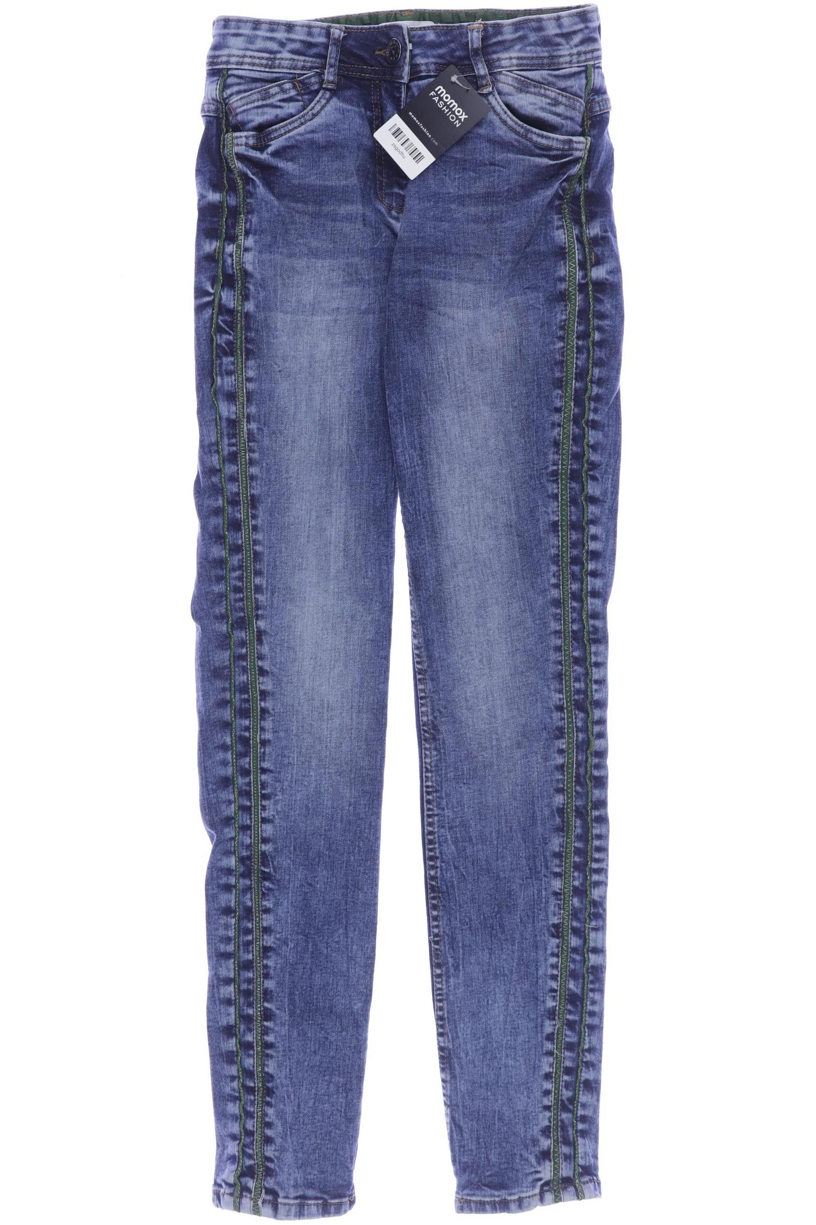 

CECIL Damen Jeans, blau