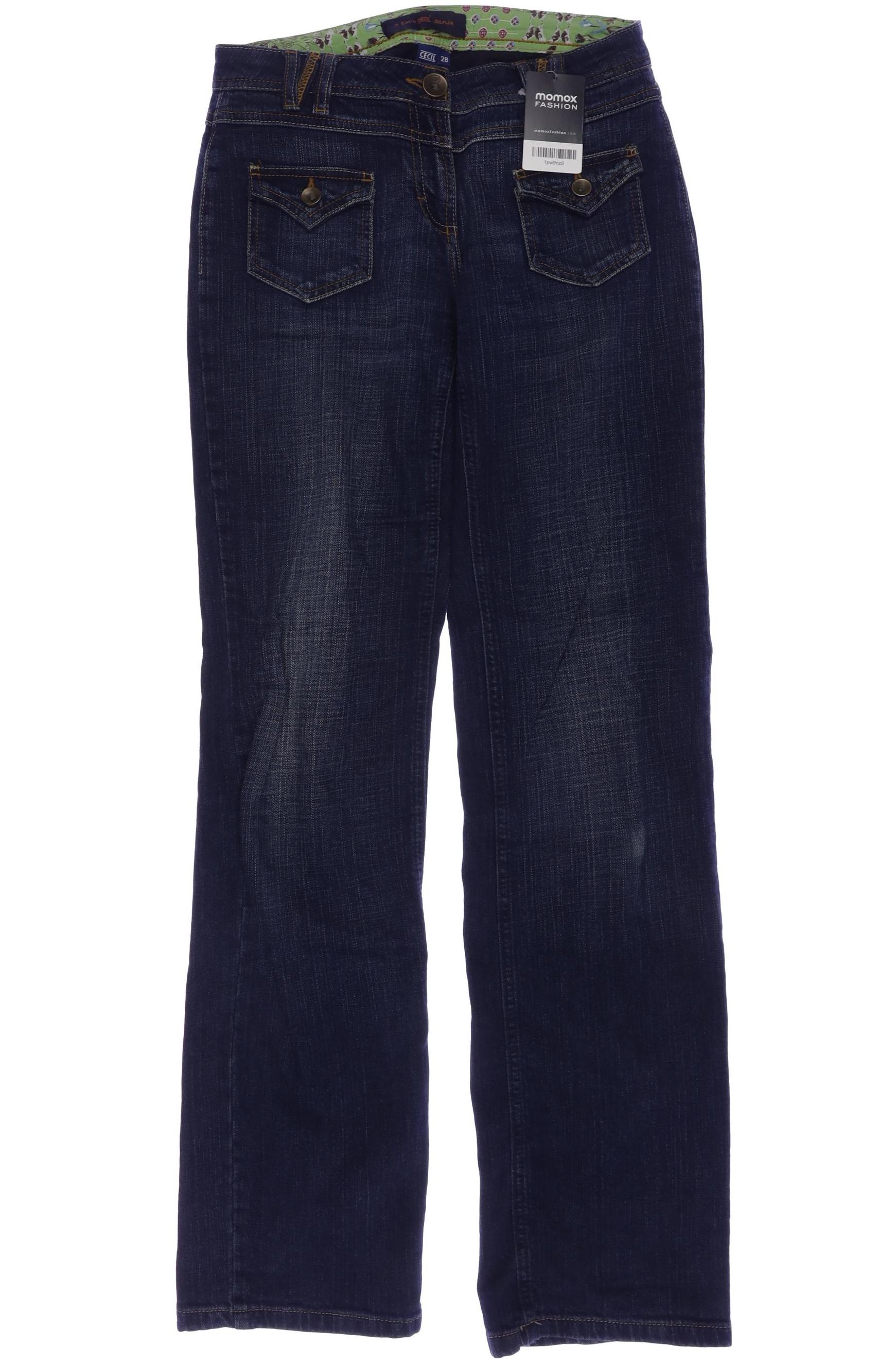 

Cecil Damen Jeans, marineblau, Gr. 28