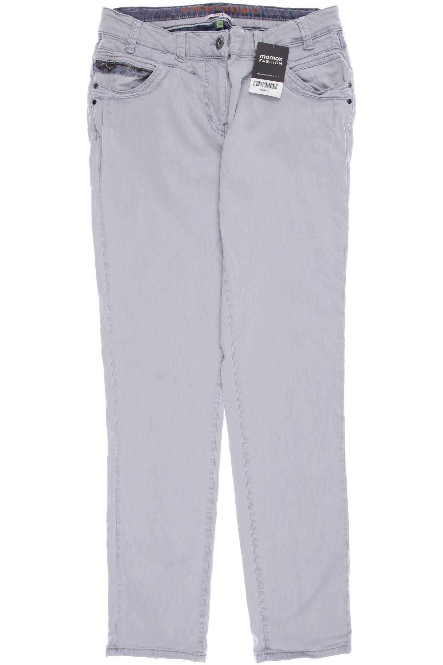 

CECIL Damen Jeans, hellblau
