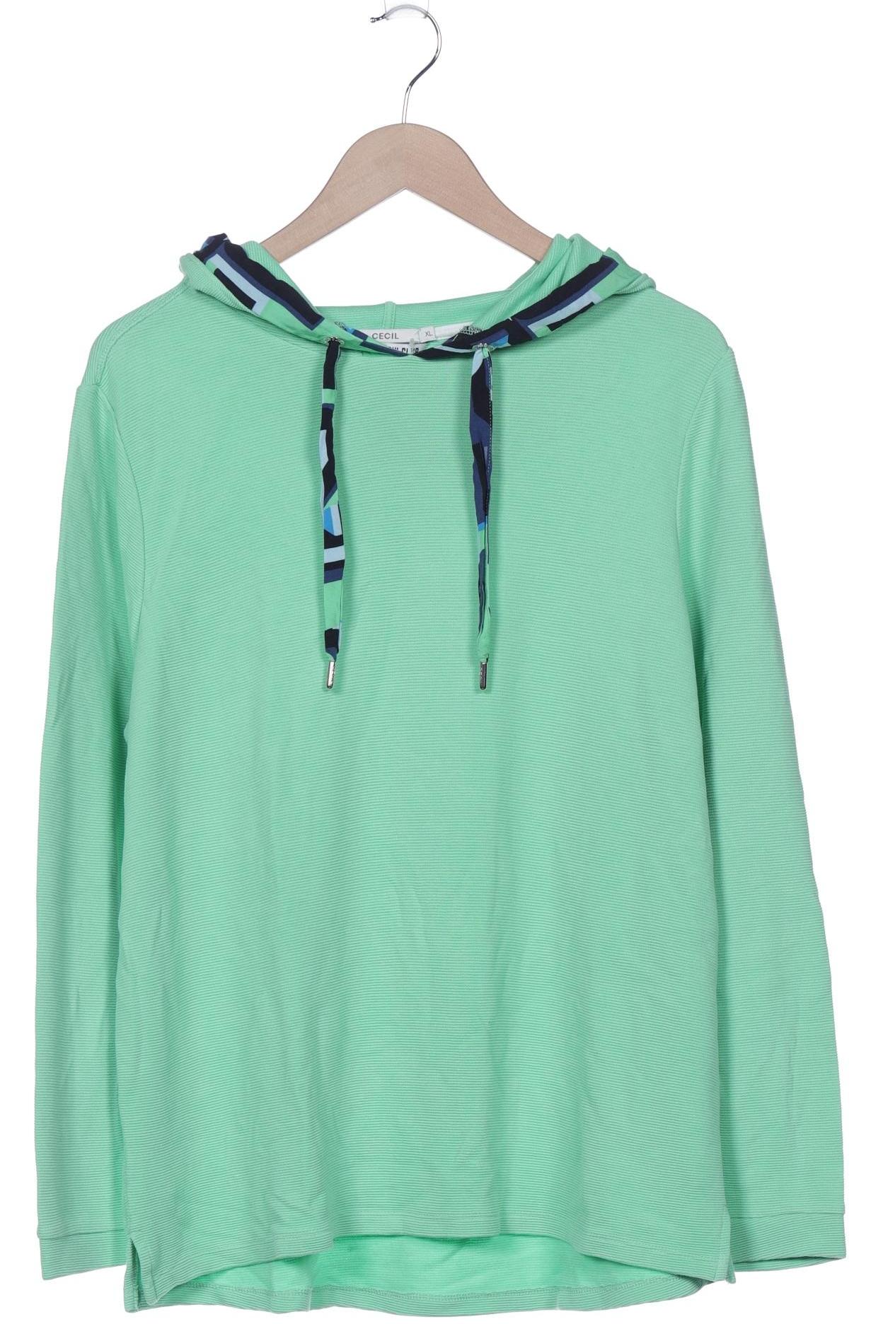 

Cecil Damen Kapuzenpullover, grün, Gr. 44