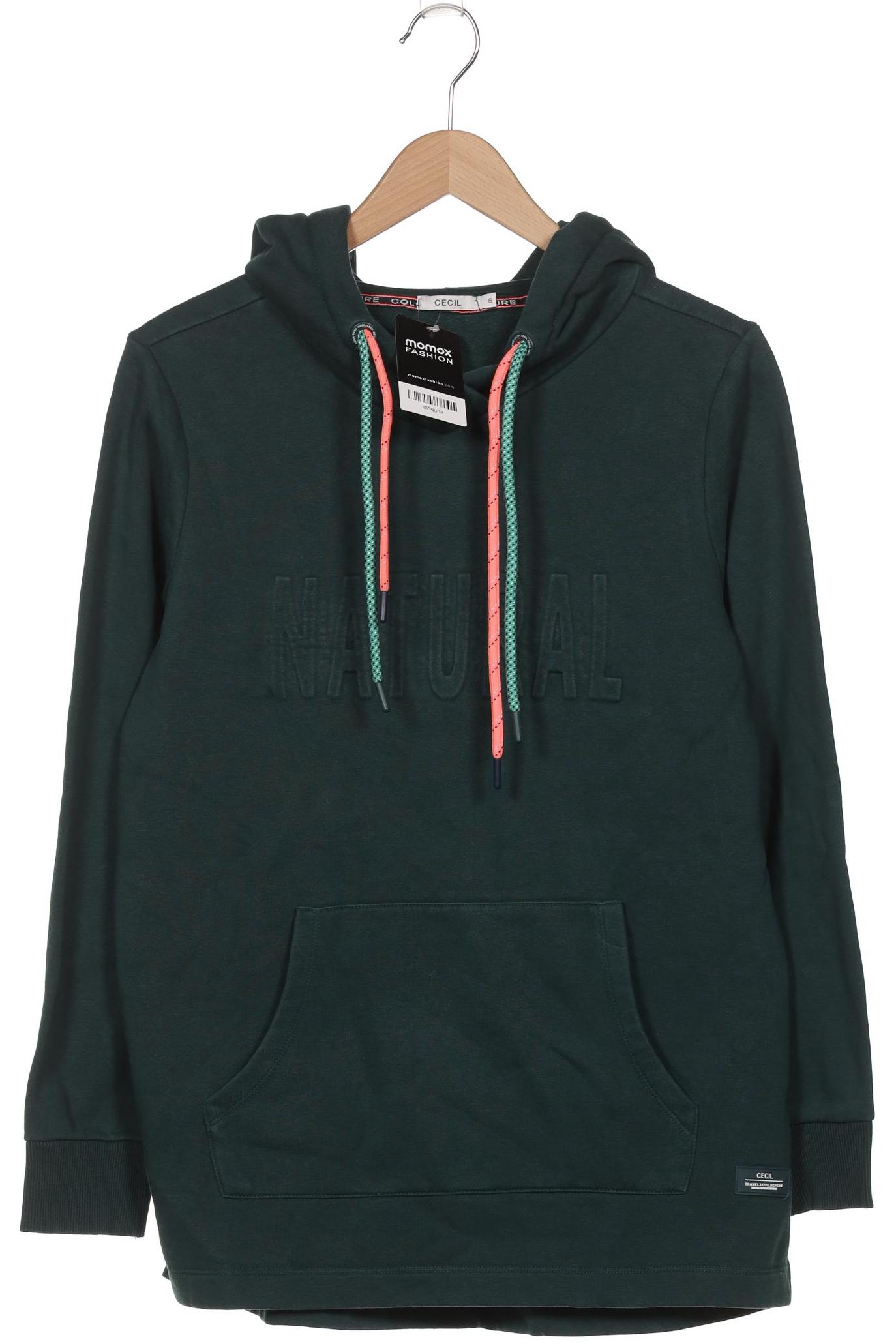 

Cecil Damen Kapuzenpullover, grün, Gr. 36