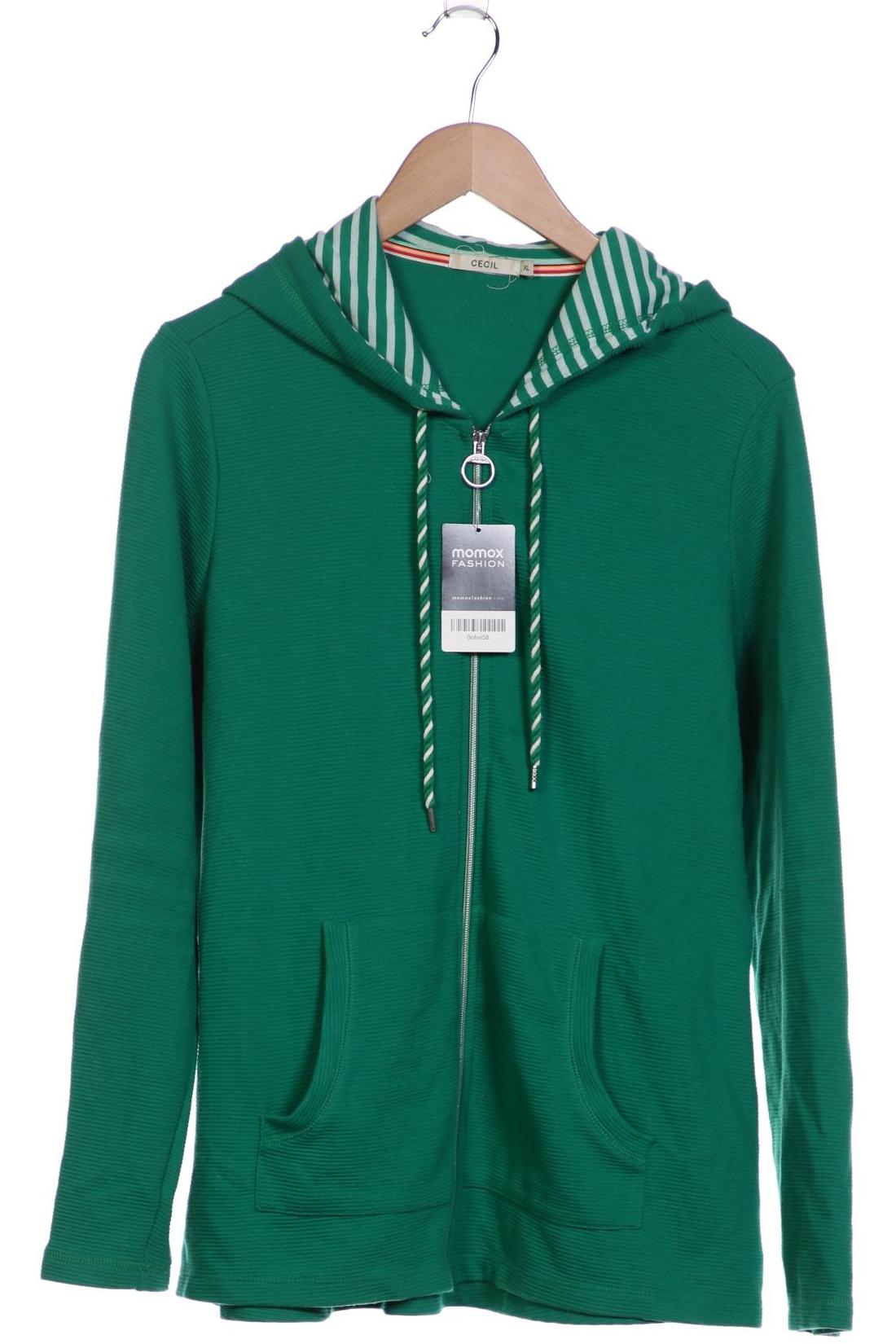 

Cecil Damen Kapuzenpullover, grün, Gr. 44