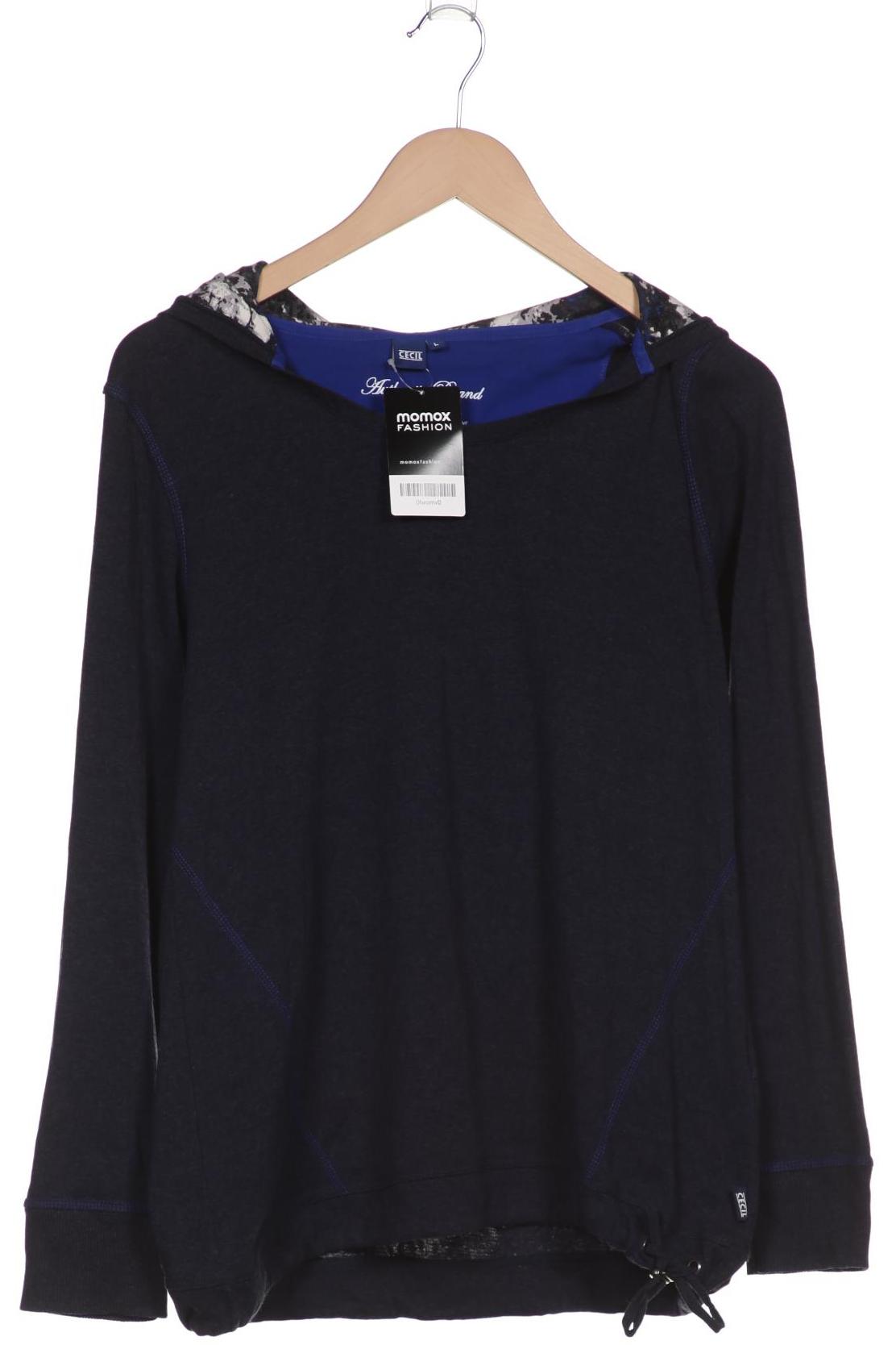 

CECIL Damen Kapuzenpullover, marineblau