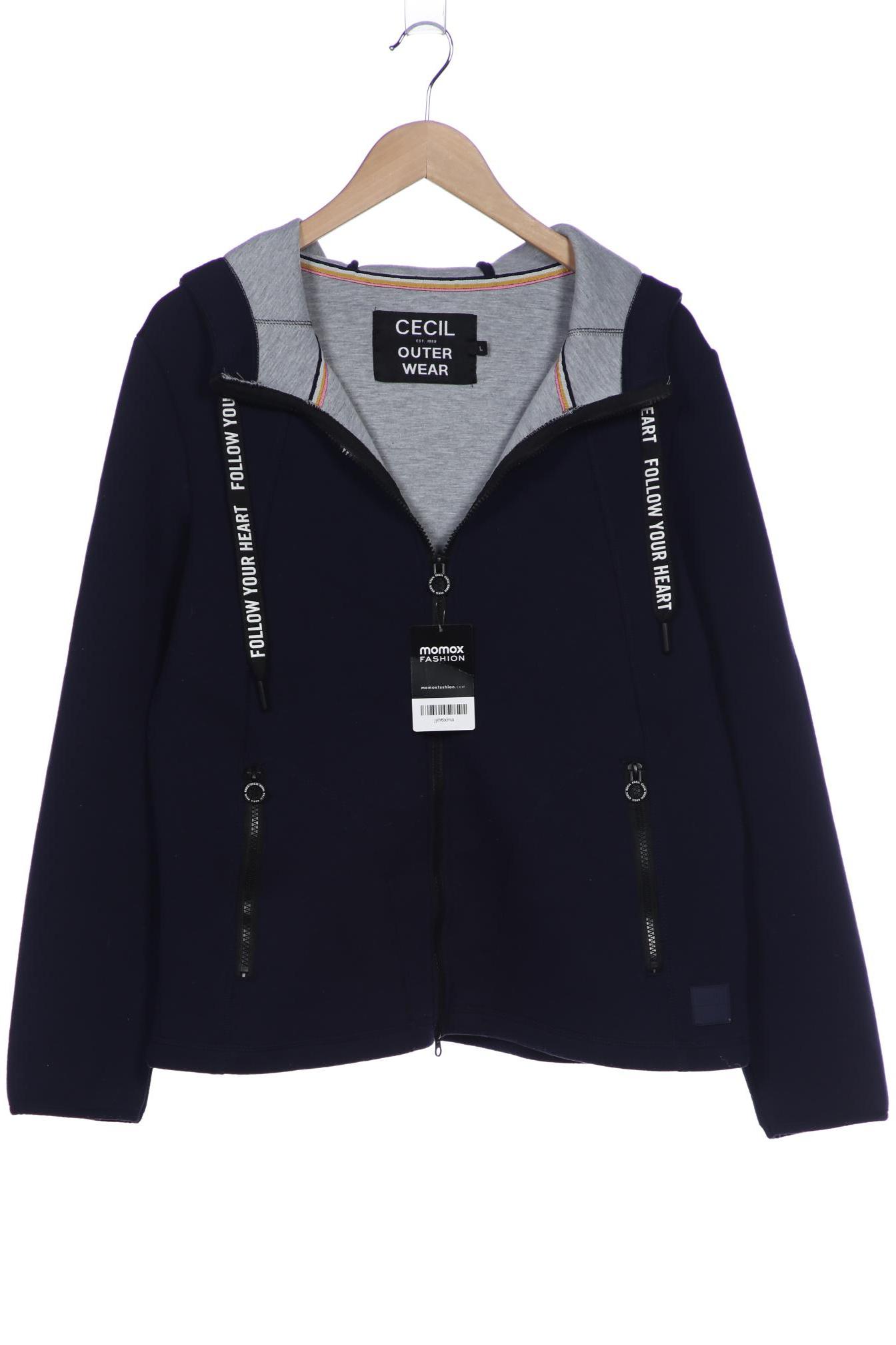 

Cecil Damen Kapuzenpullover, marineblau, Gr. 42