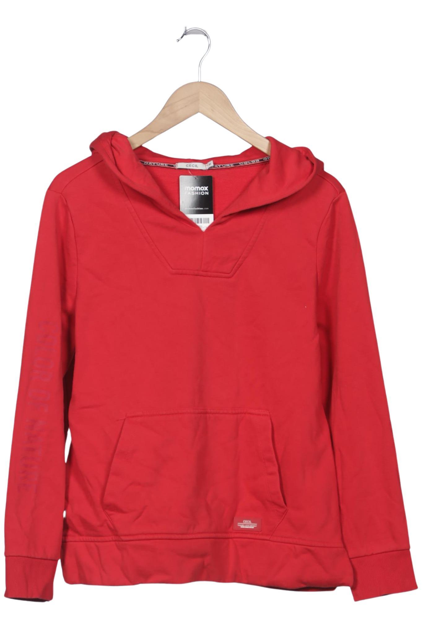 

Cecil Damen Kapuzenpullover, rot, Gr. 38