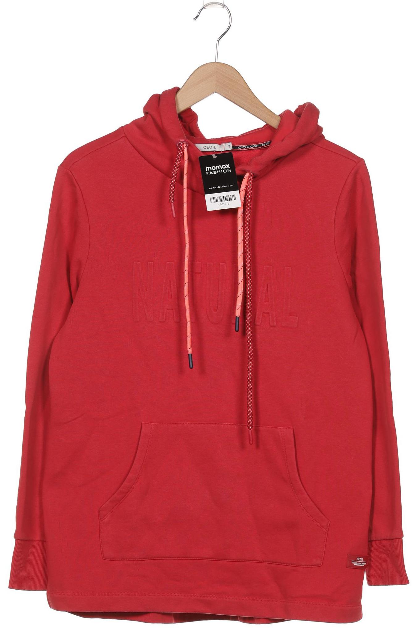 

Cecil Damen Kapuzenpullover, rot, Gr. 36