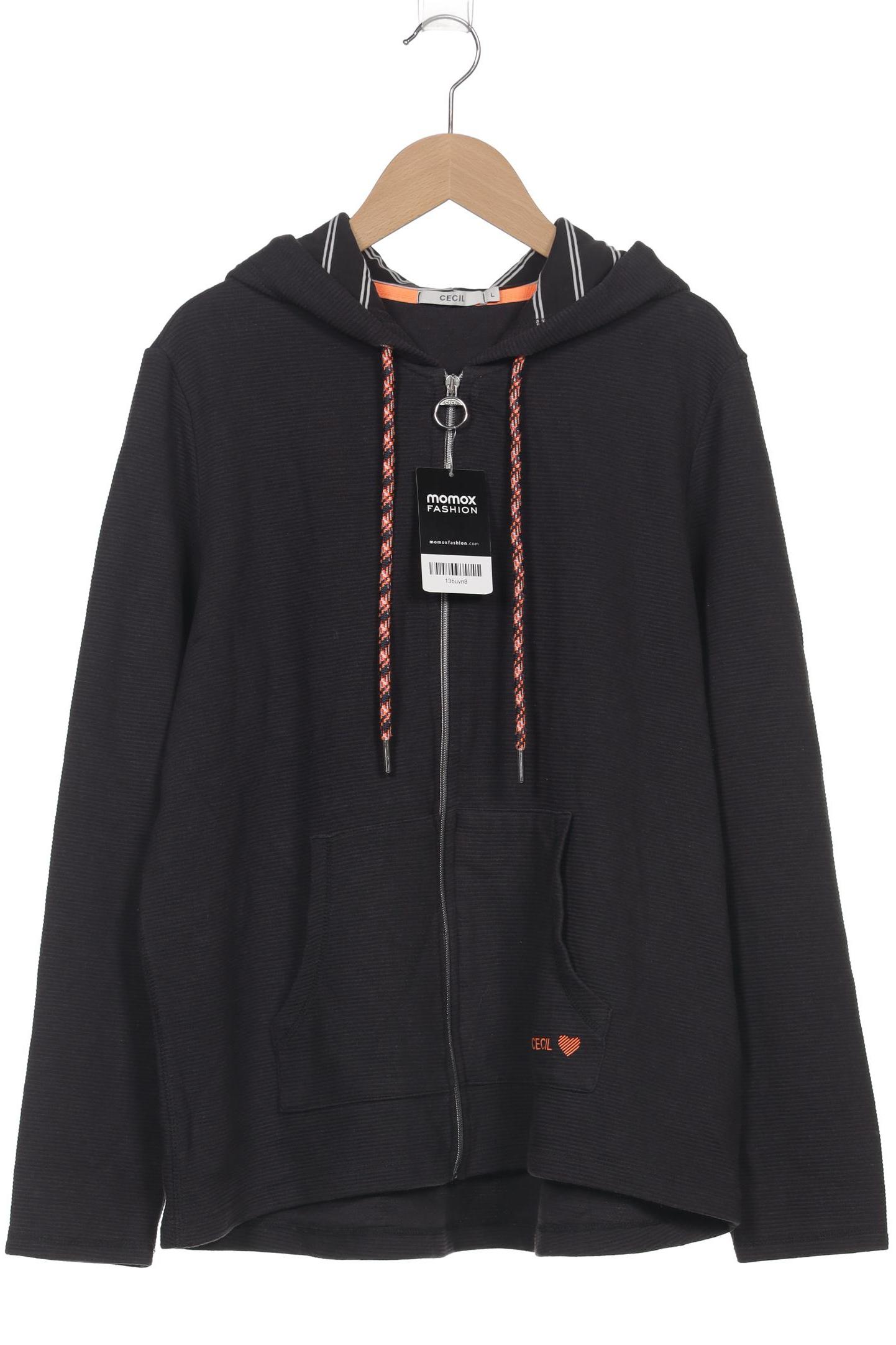 

Cecil Damen Kapuzenpullover, schwarz, Gr. 42