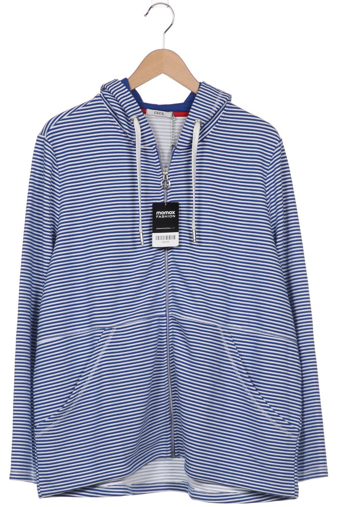 

Cecil Damen Kapuzenpullover, blau, Gr. 46