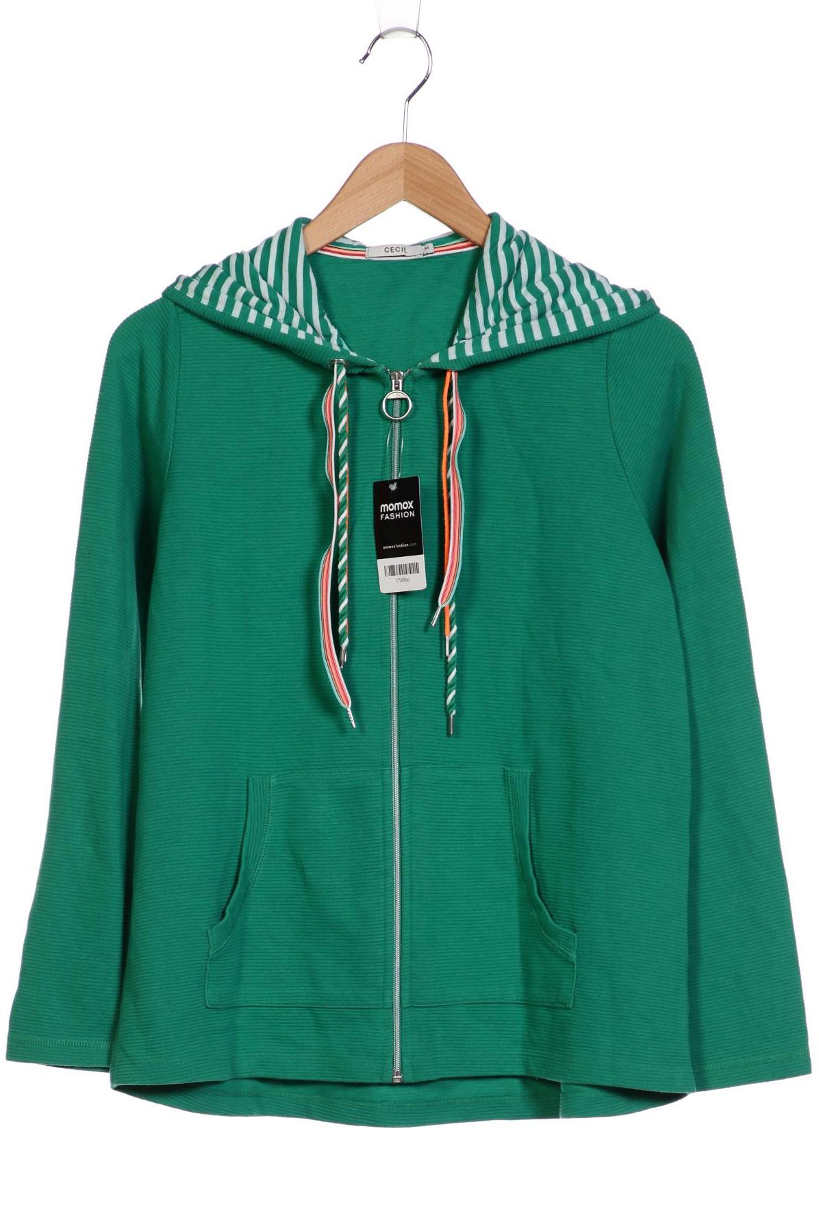 

Cecil Damen Kapuzenpullover, grün, Gr. 38