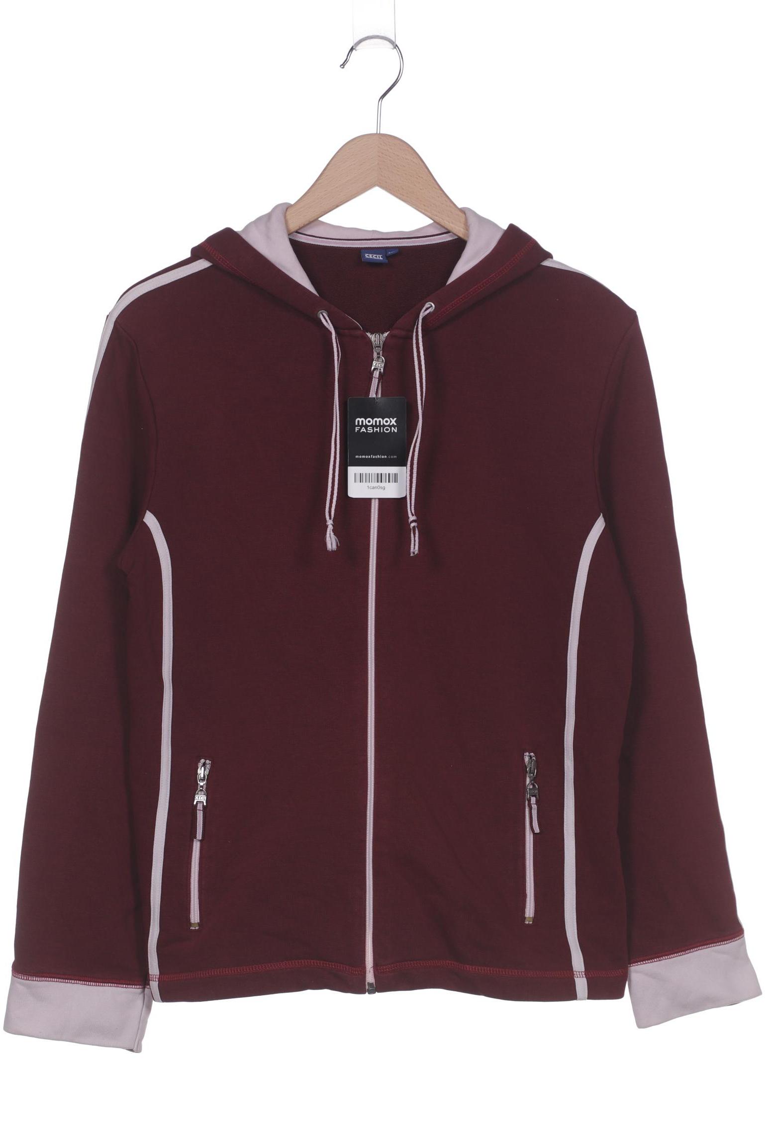 

Cecil Damen Kapuzenpullover, bordeaux, Gr. 44