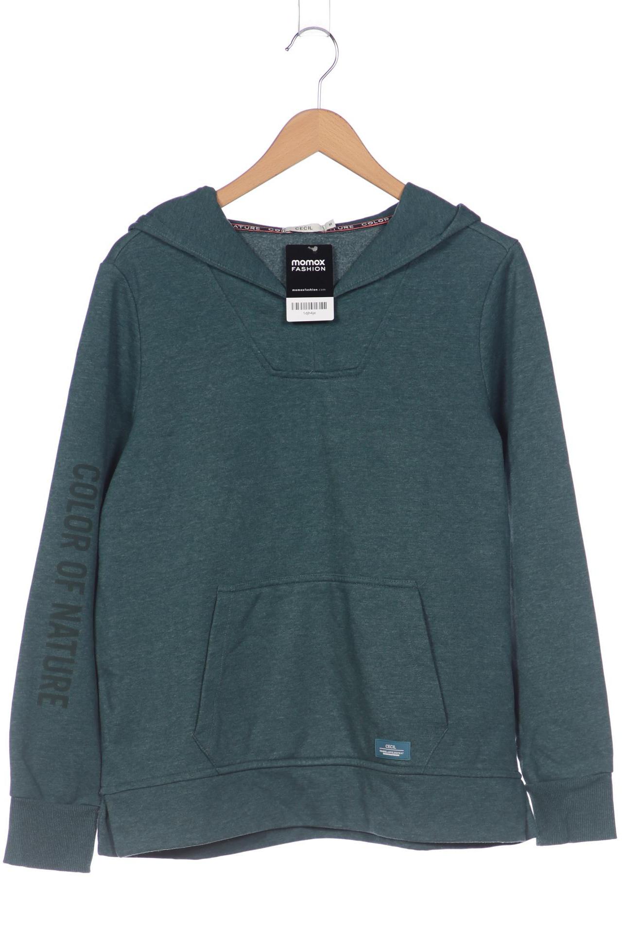 

Cecil Damen Kapuzenpullover, grün, Gr. 38