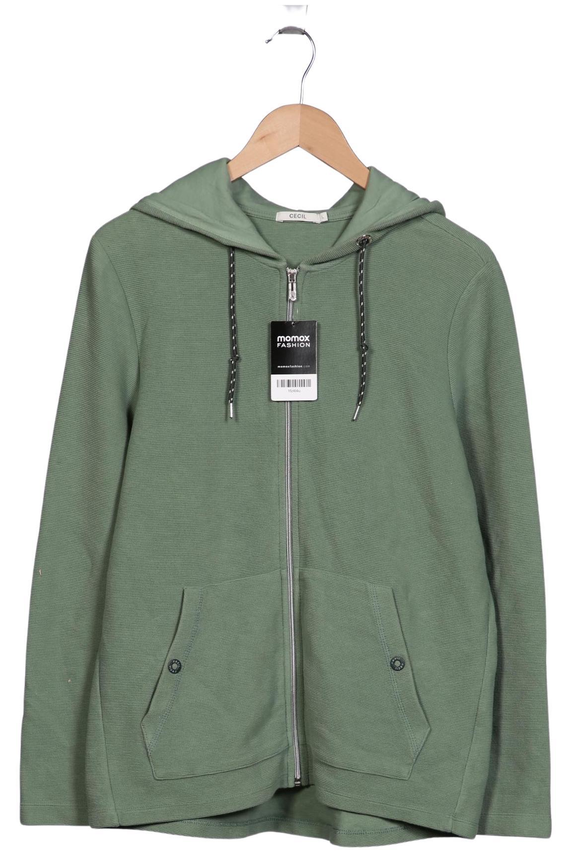 

Cecil Damen Kapuzenpullover, grün, Gr. 42