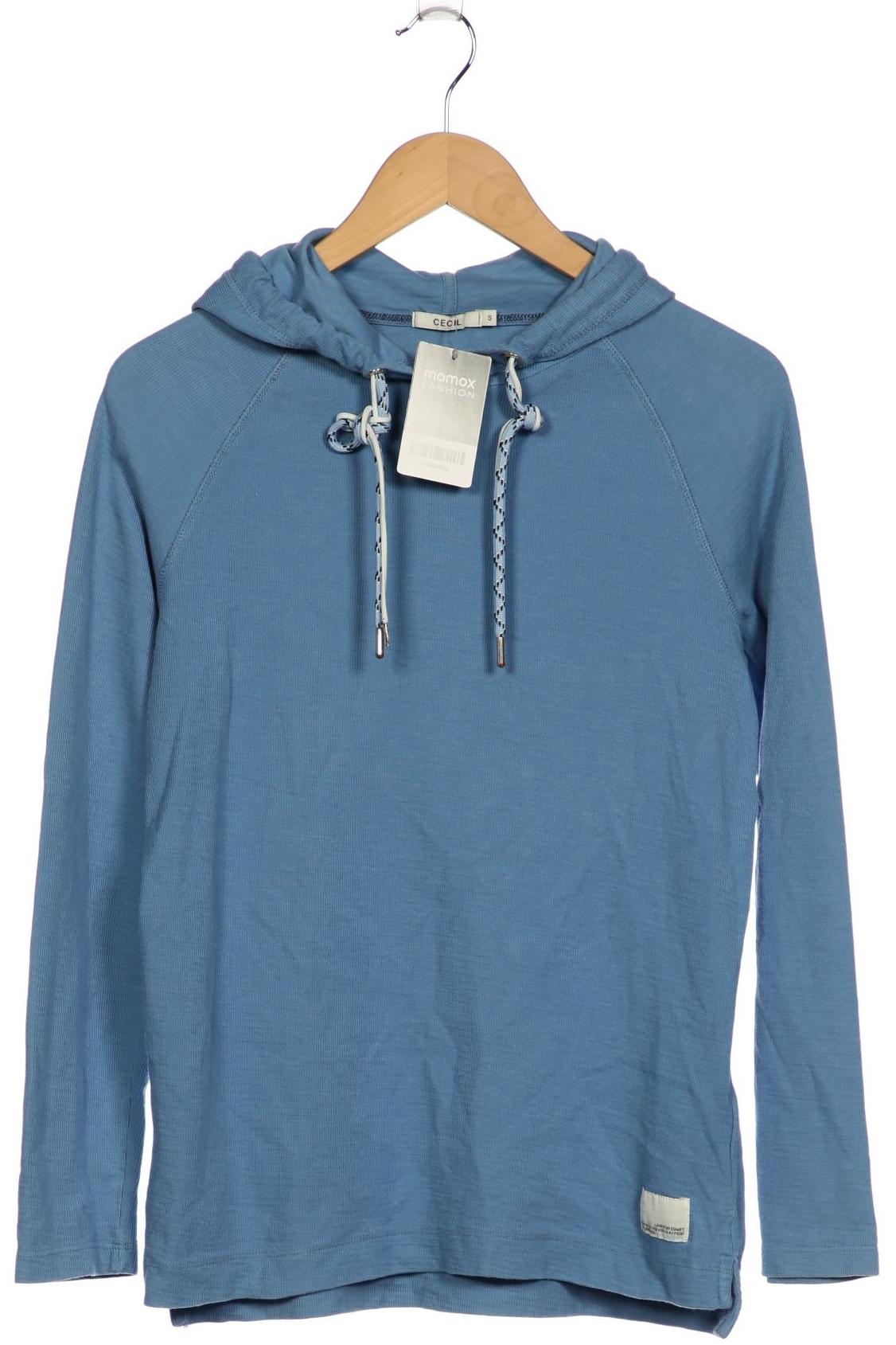 

Cecil Damen Kapuzenpullover, blau, Gr. 36