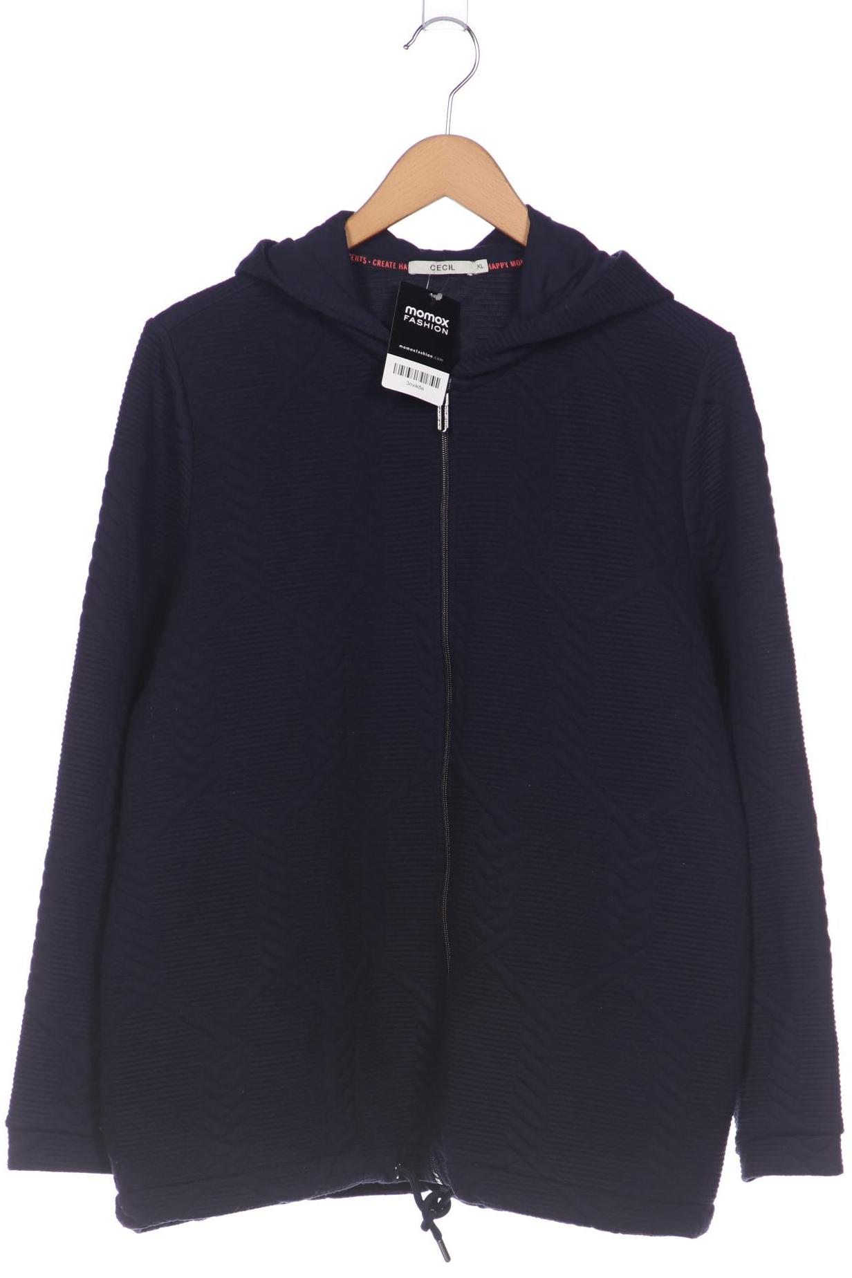 

Cecil Damen Kapuzenpullover, marineblau, Gr. 44