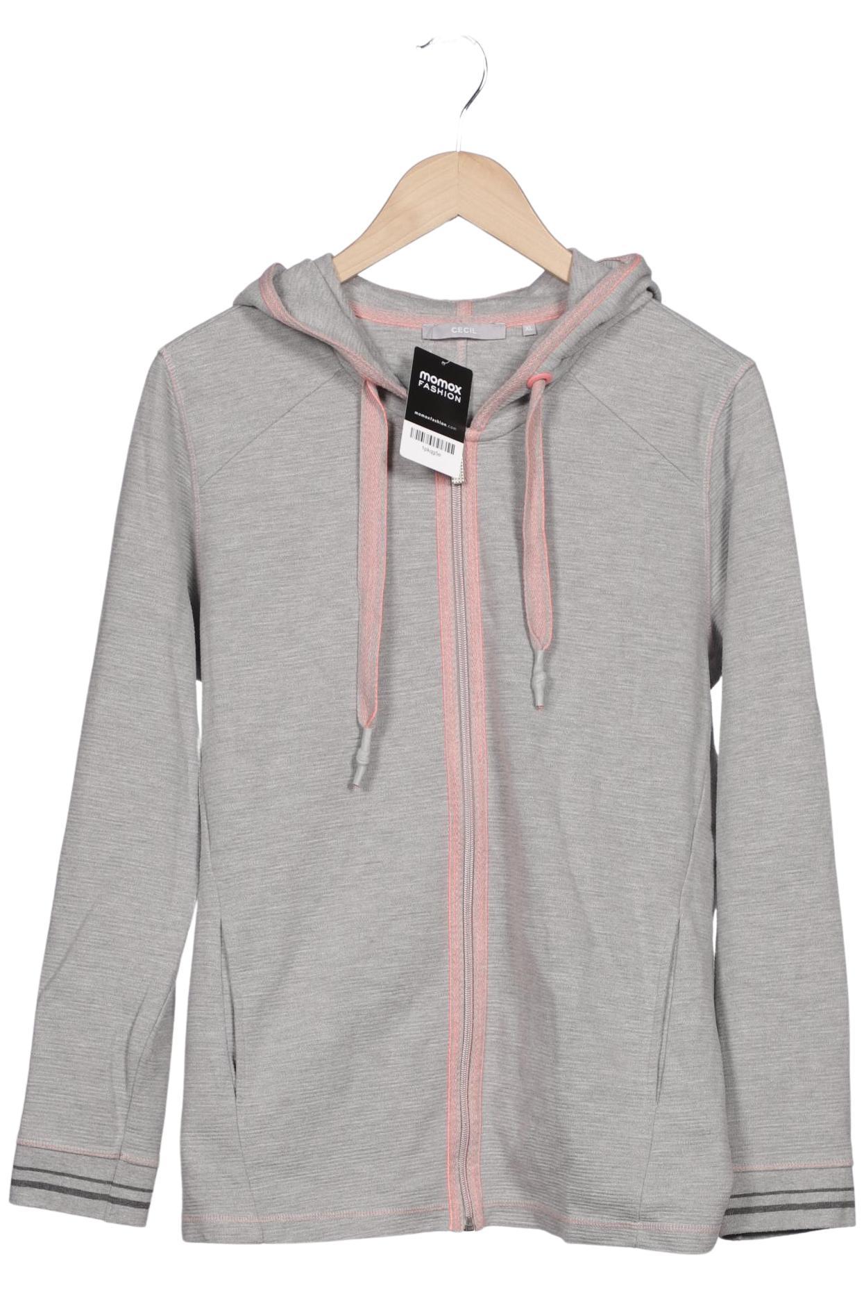 

Cecil Damen Kapuzenpullover, grau, Gr. 44