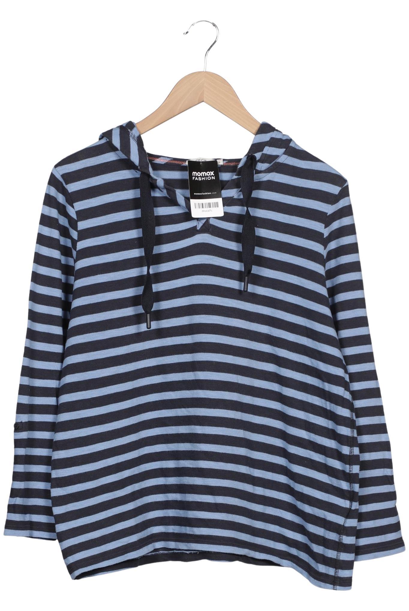 

Cecil Damen Kapuzenpullover, blau, Gr. 42