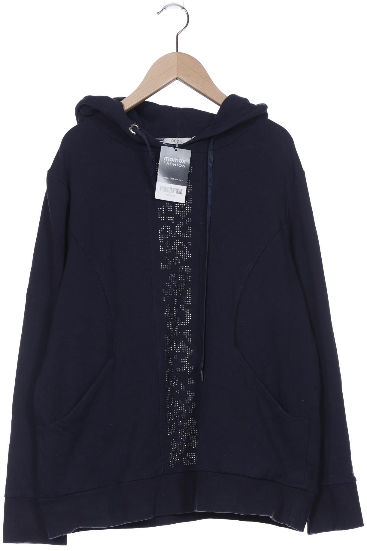

Cecil Damen Kapuzenpullover, marineblau, Gr. 42
