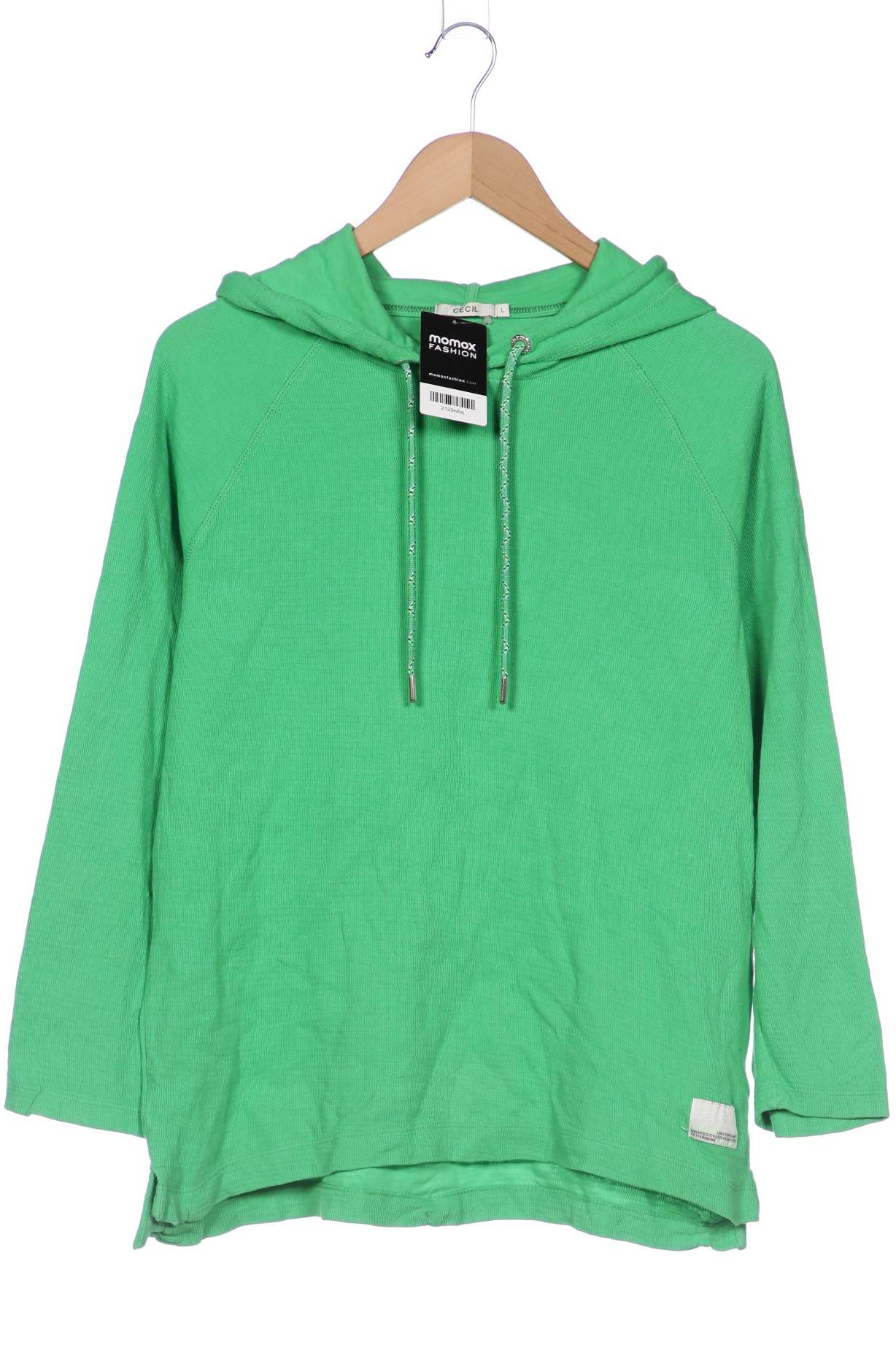 

Cecil Damen Kapuzenpullover, grün, Gr. 42