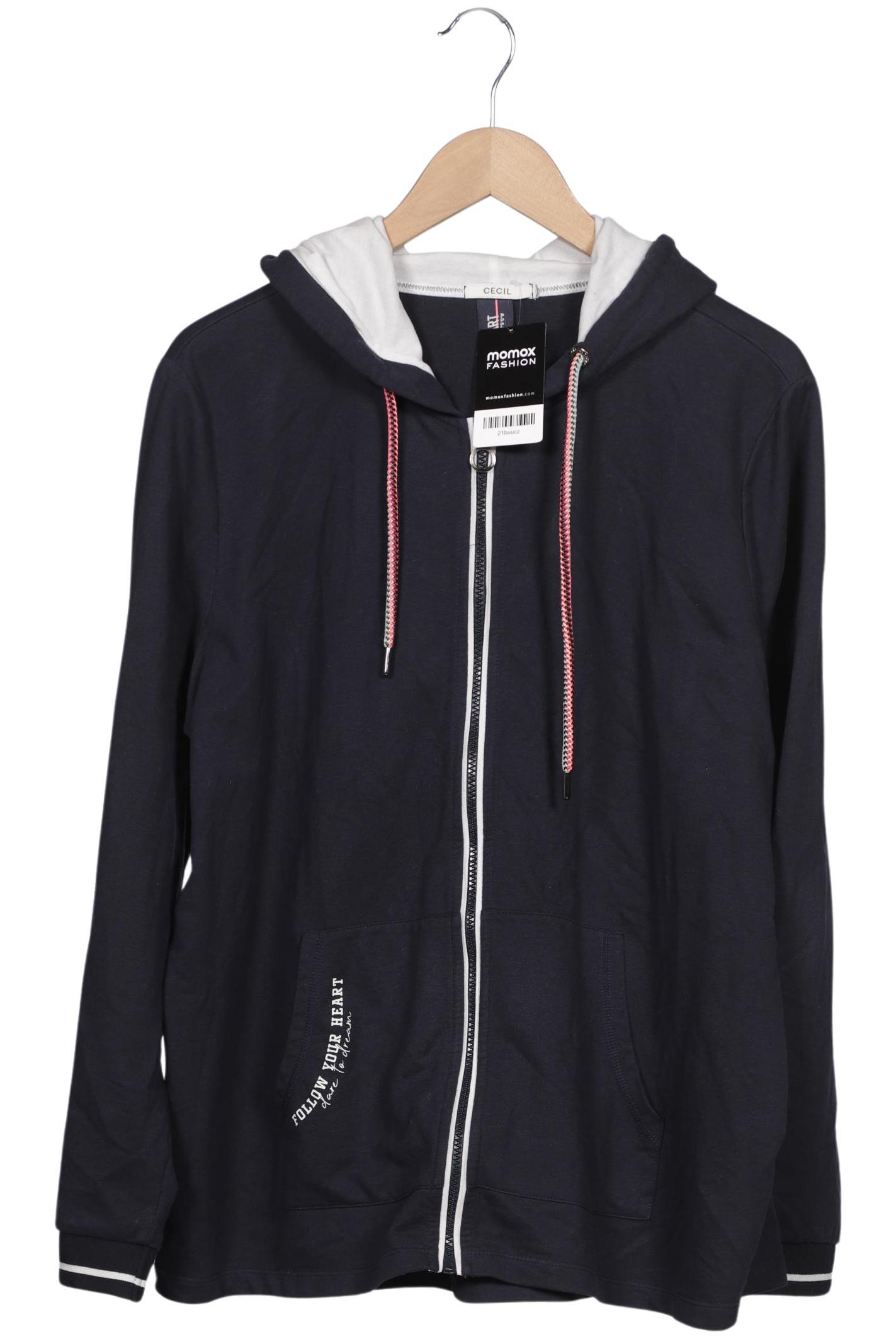 

Cecil Damen Kapuzenpullover, marineblau, Gr. 48