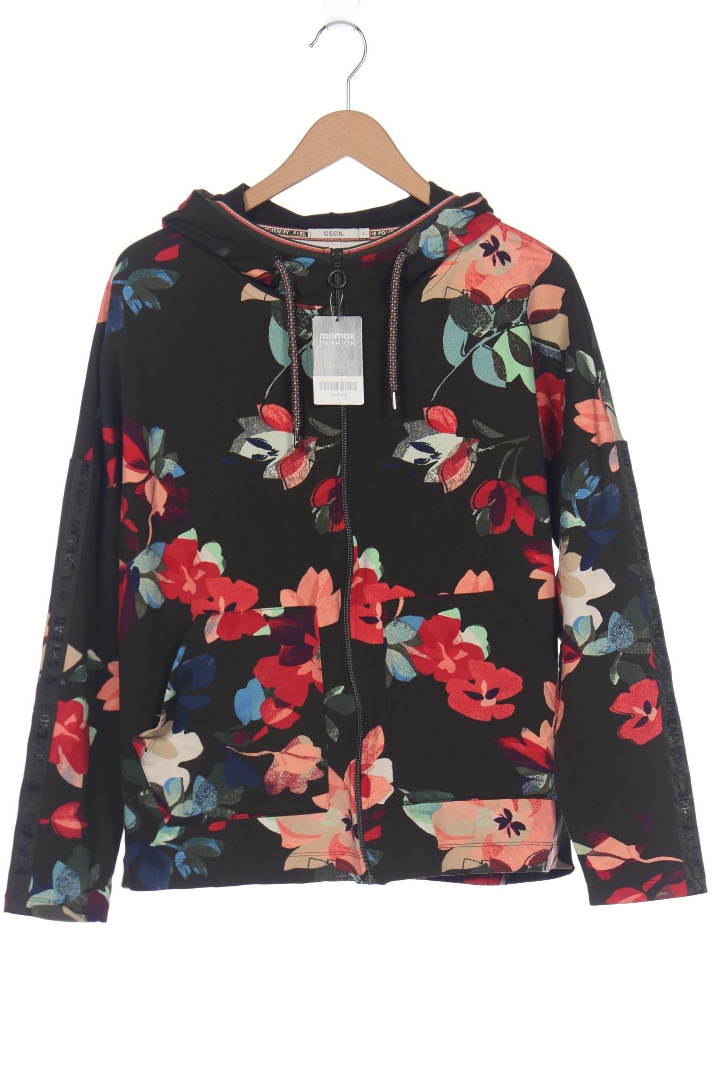 

Cecil Damen Kapuzenpullover, grün, Gr. 42