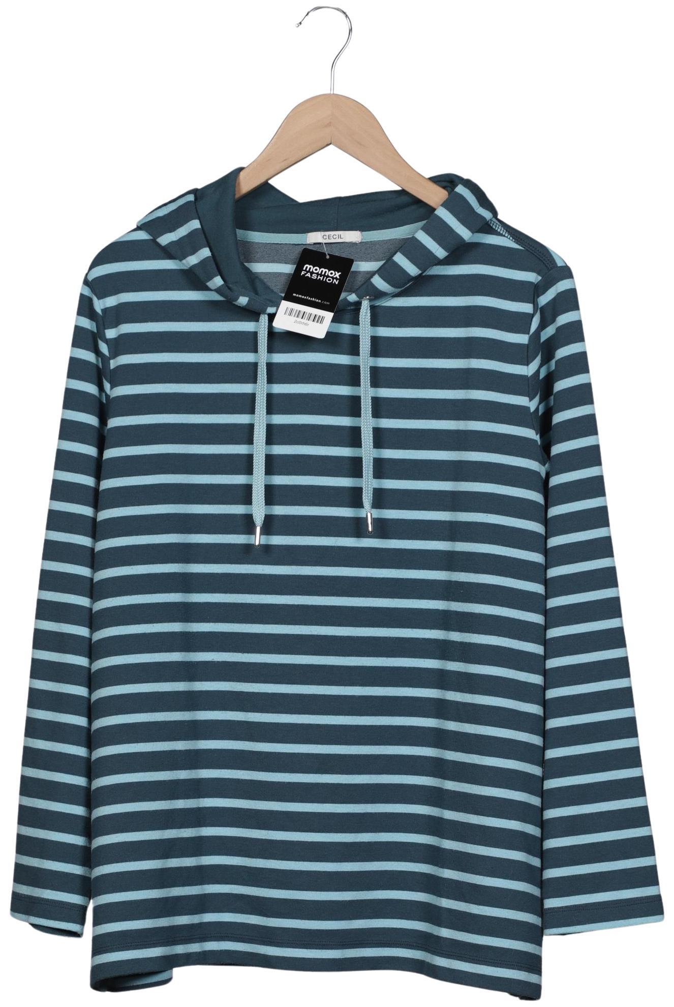 

Cecil Damen Kapuzenpullover, blau, Gr. 46