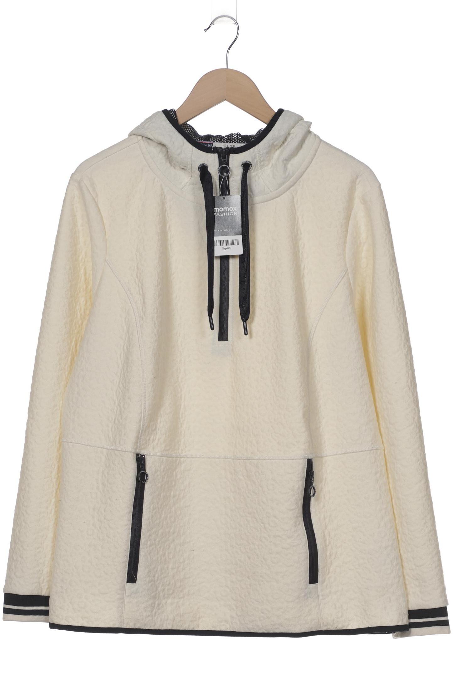 

Cecil Damen Kapuzenpullover, cremeweiß, Gr. 46