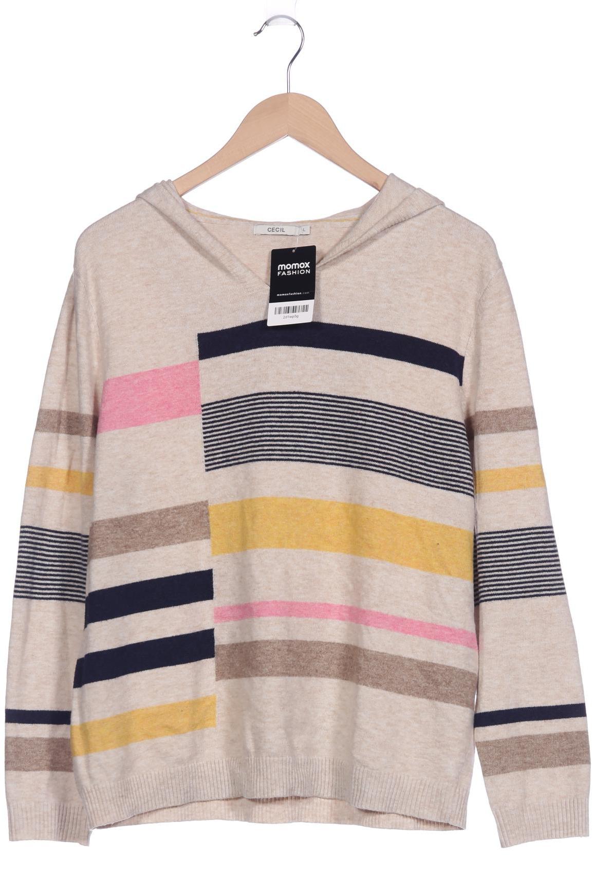 

Cecil Damen Kapuzenpullover, beige, Gr. 42