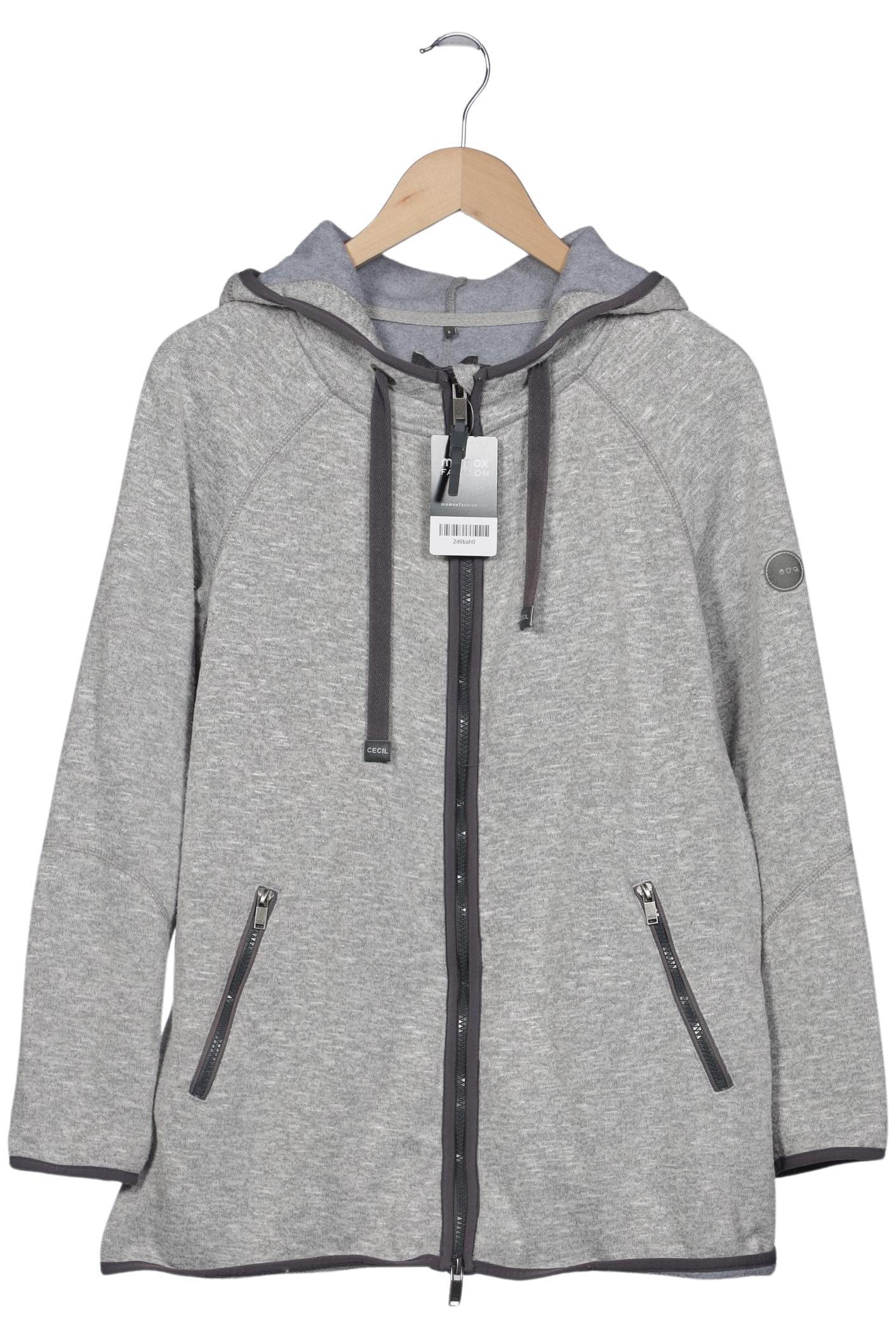 

Cecil Damen Kapuzenpullover, grau, Gr. 42