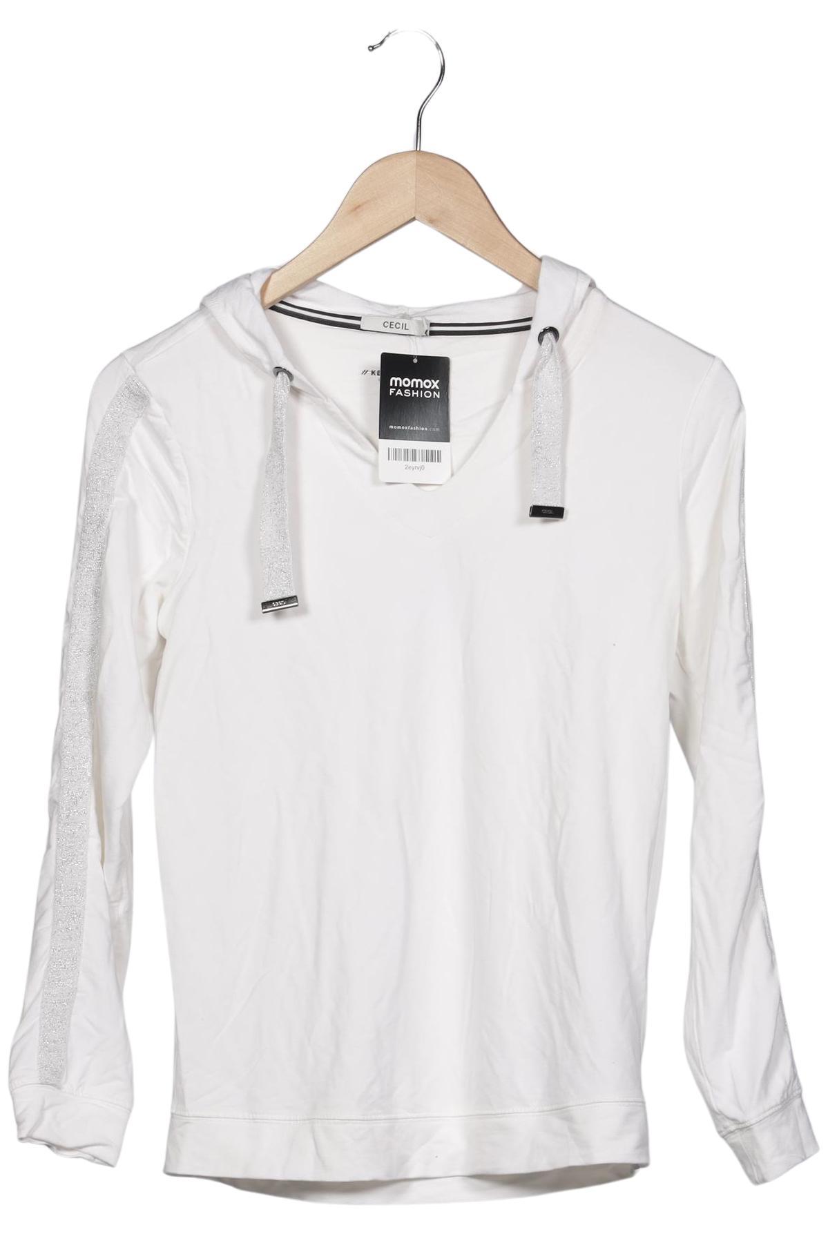 

Cecil Damen Kapuzenpullover, weiß, Gr. 34
