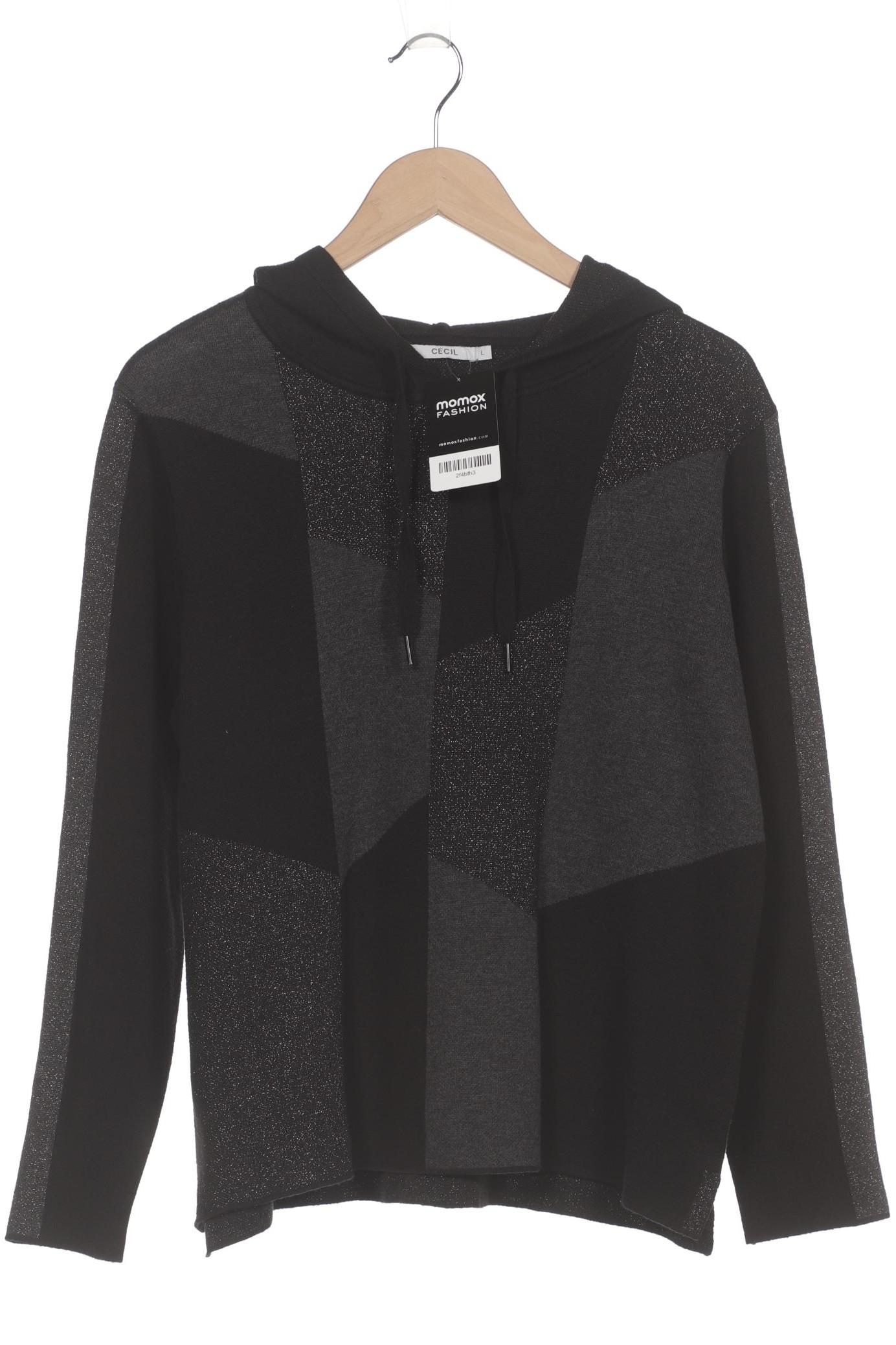 Thumbnail - Cecil Damen Kapuzenpullover, schwarz, Gr. 42